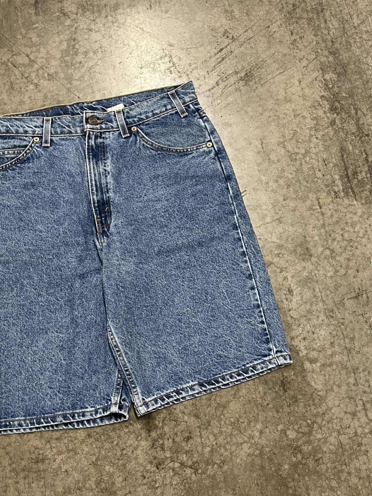 Levi's × Vintage Levi’s orange tab 550s vintage shorts streetwear hype rare Size US 34 / EU 50 - 7 Thumbnail