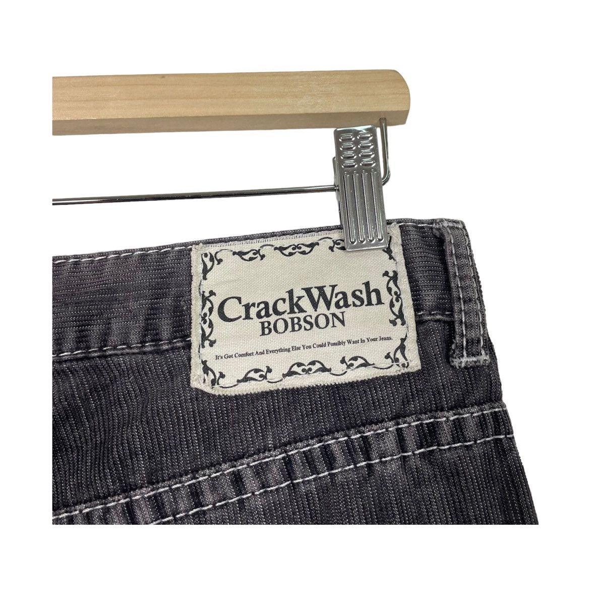 45rpm × Blue Blue Japan × Japanese Brand 💥FLARE DENIM CRACKWASH BOBSON Size US 32 / EU 48 - 11 Thumbnail