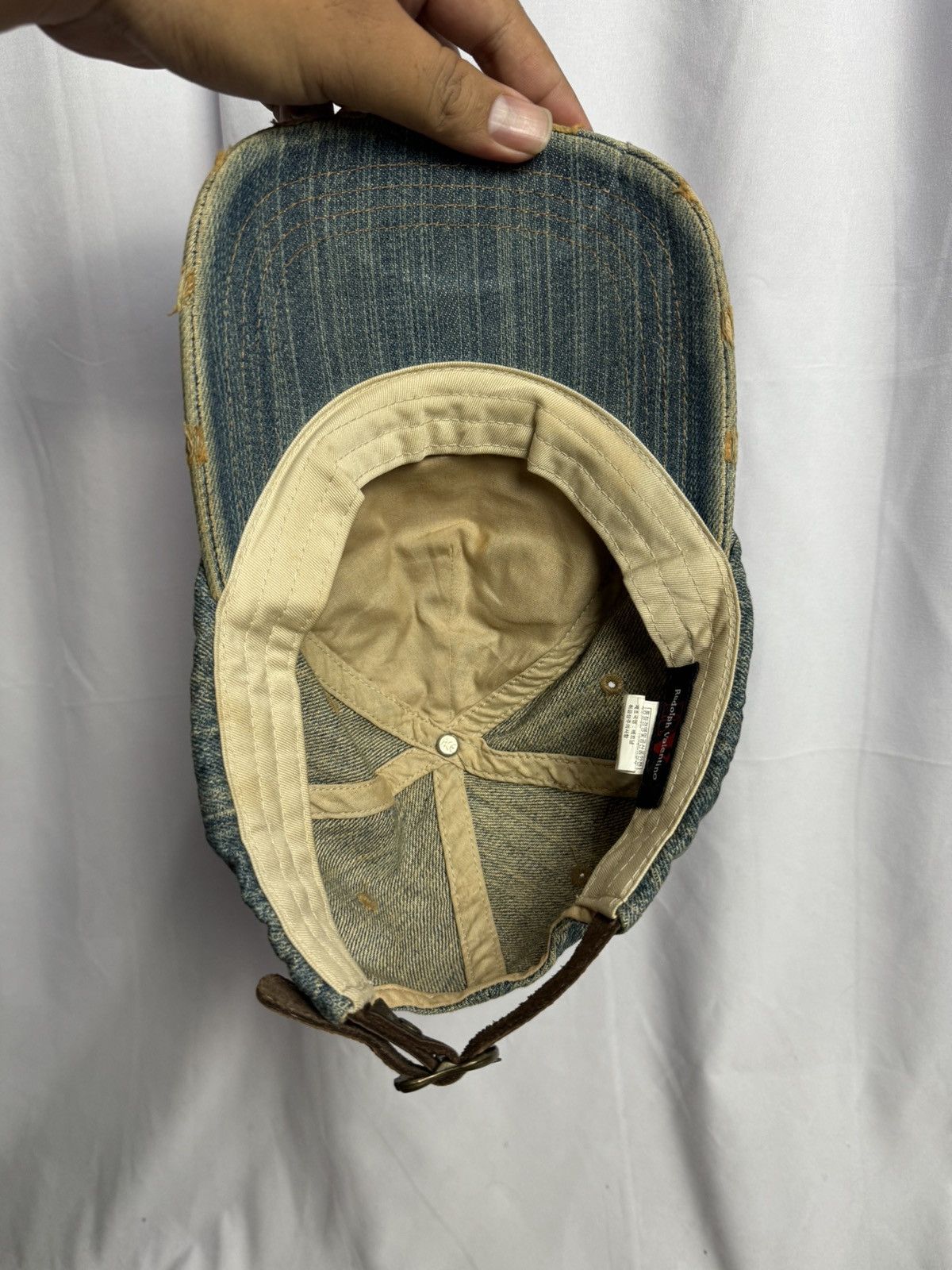 Hysteric Glamour × If Six Was Nine × Japanese Brand Japanese Style RV Hats Denim Poem Size ONE SIZE - 8 Thumbnail