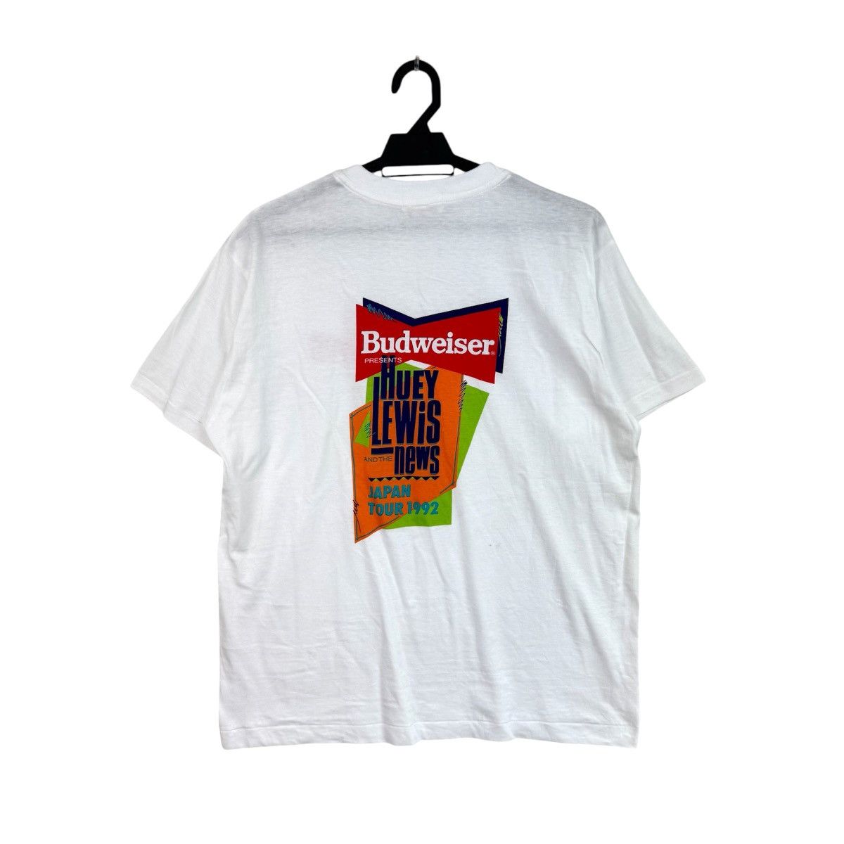 Band Tees Vintage 90s Huey Lewis And The News Japan Tour 1992 Tshirts Size US L / EU 52-54 / 3 - 1 Thumbnail