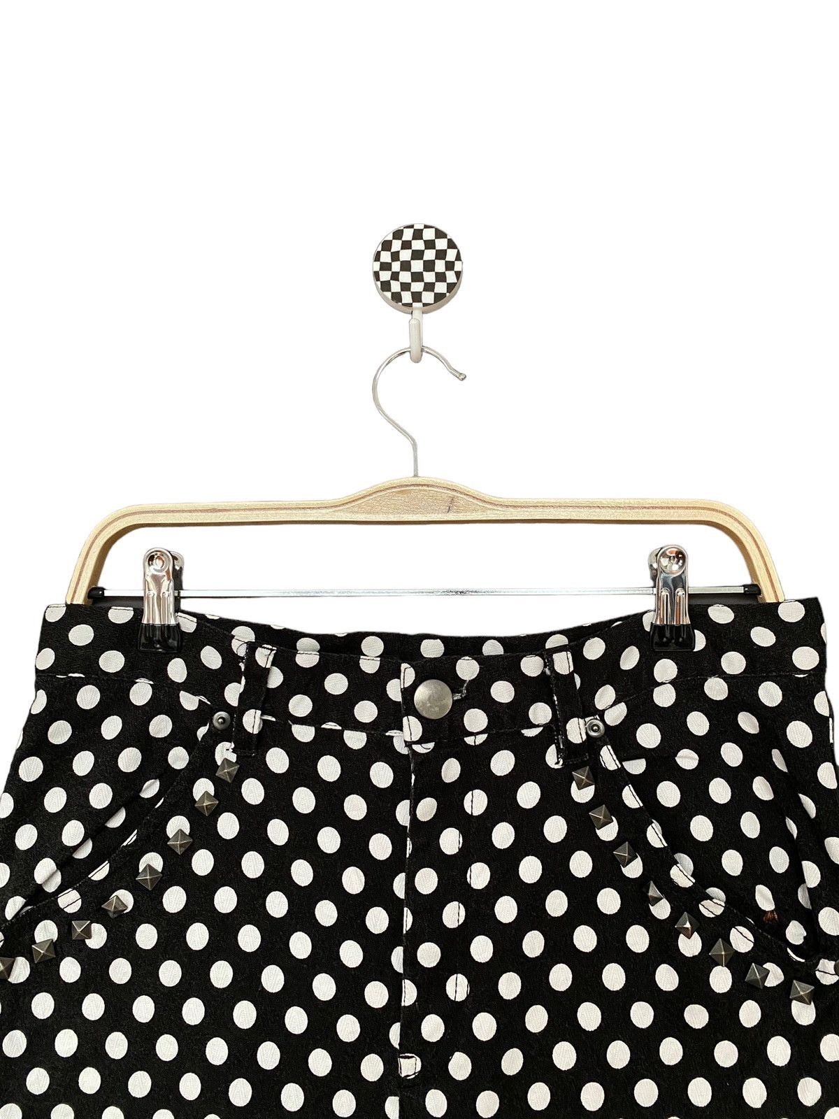 Japanese Brand × Vintage Vintage Japanese Brand Hell Cat Punks Polka Dot Pants 1990s Size US 31 - 6 Thumbnail