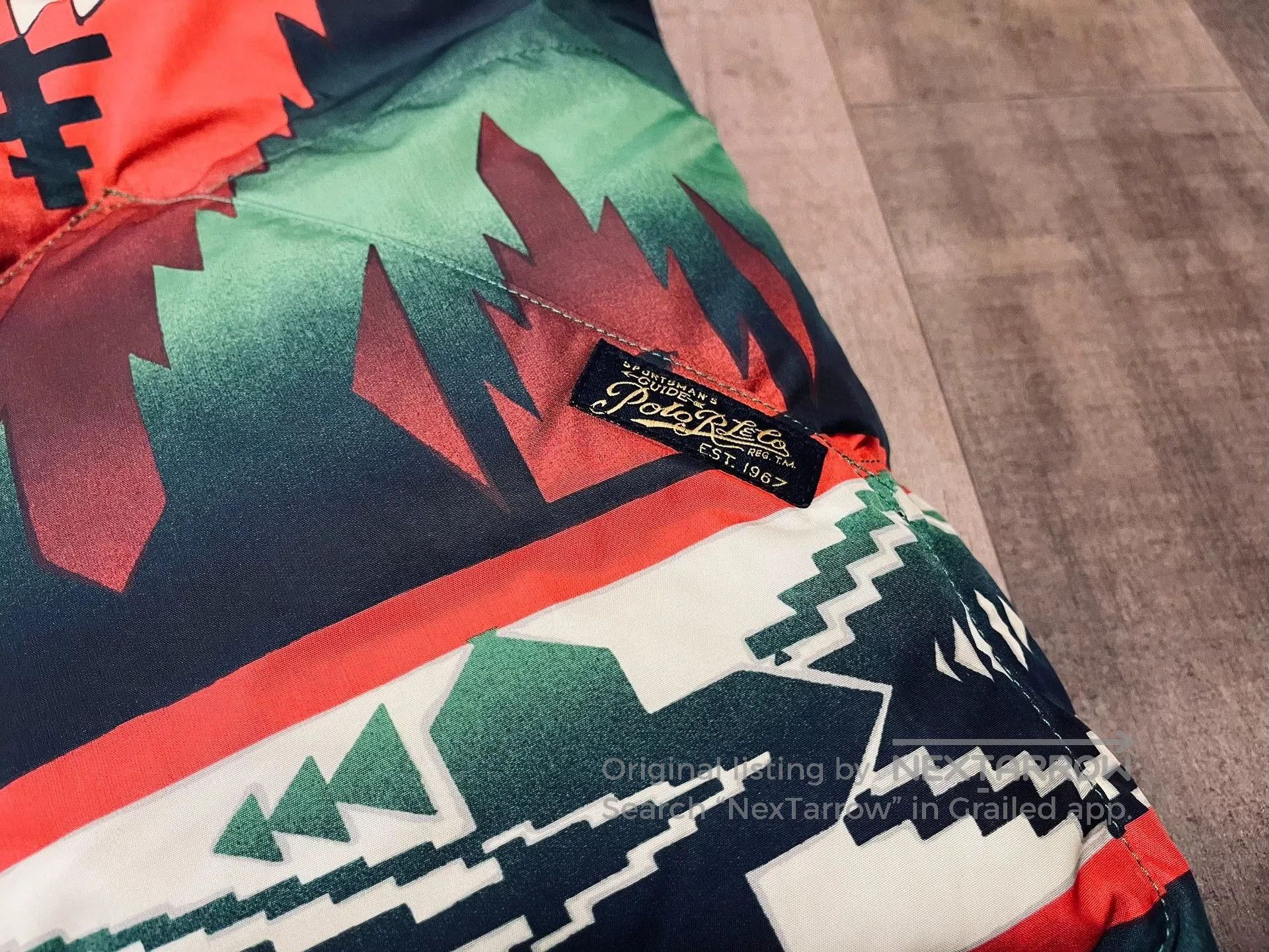 RRL Ralph Lauren Ralph Lauren RRL Navajo Patch Down Vest. Size US L / EU 52-54 / 3 - 4 Thumbnail