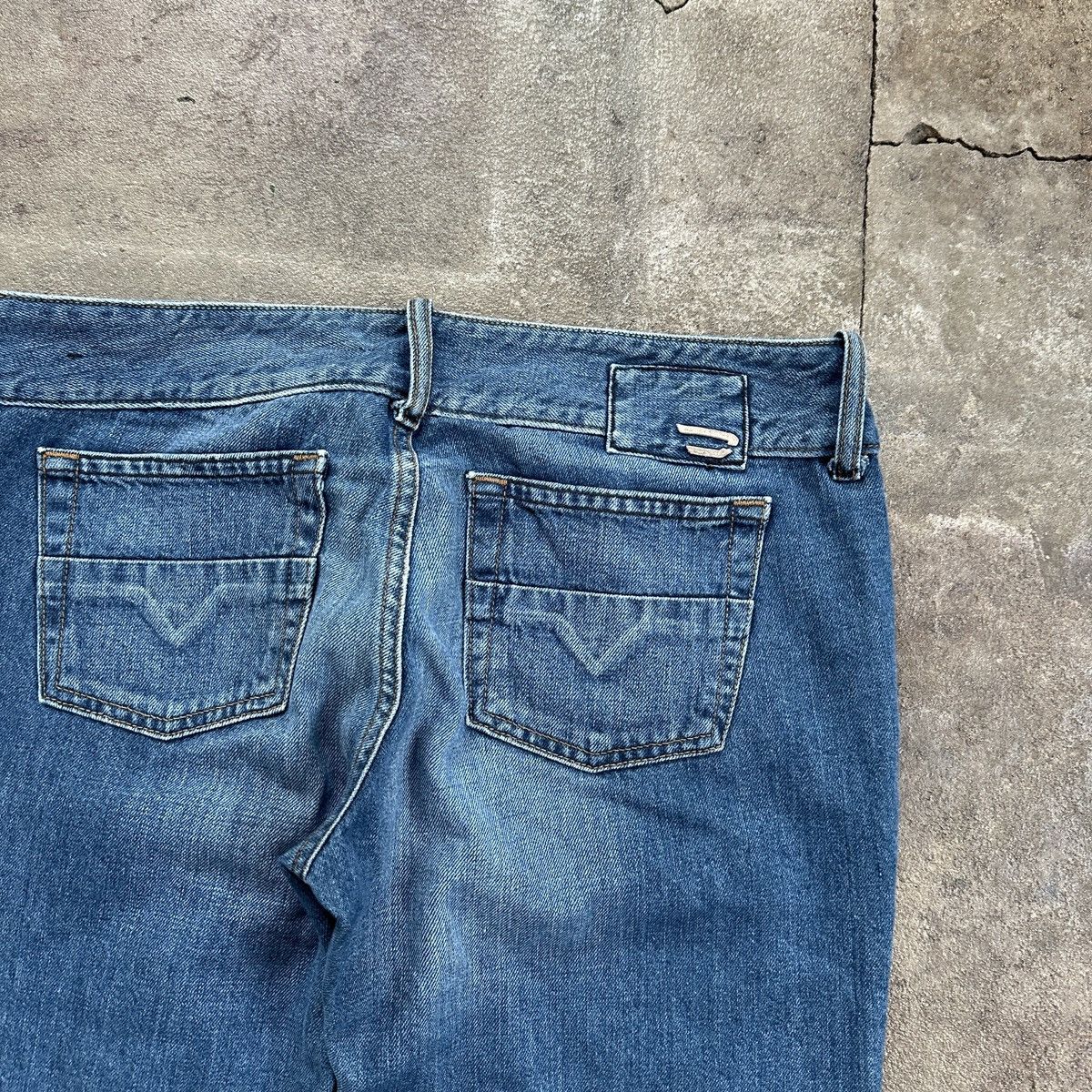 Diesel VINTAGE Y2K DIESEL LOW RISE DENIM PANTS Size 30" / US 8 / IT 44 - 4 Thumbnail