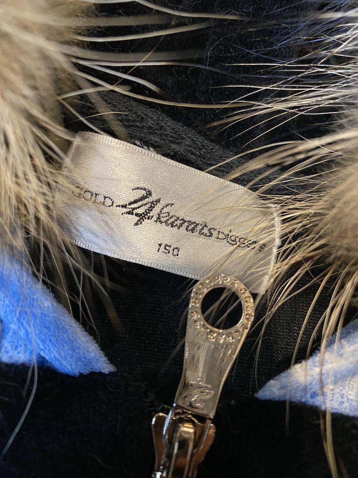 If Six Was Nine × Japanese Brand × Le Grande Bleu (L.G.B.) velvet fur hoodie 24karats japan Size US S / EU 44-46 / 1 - 6 Thumbnail