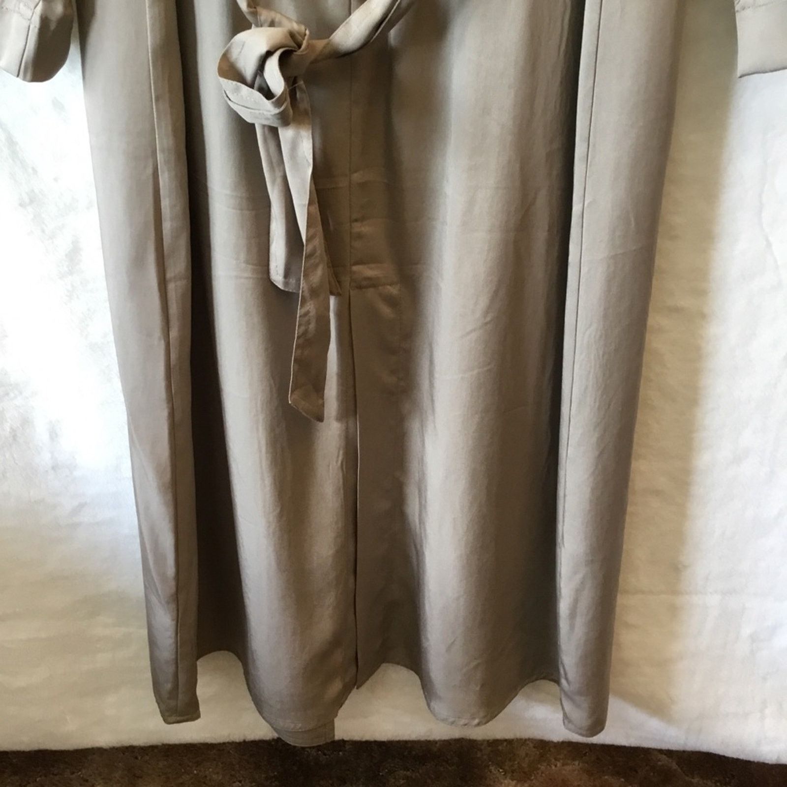 Elie Tahari Elie Tahari Beige Lightweight Trench Coat Size XS / US 0-2 / IT 36-38 - 8 Thumbnail