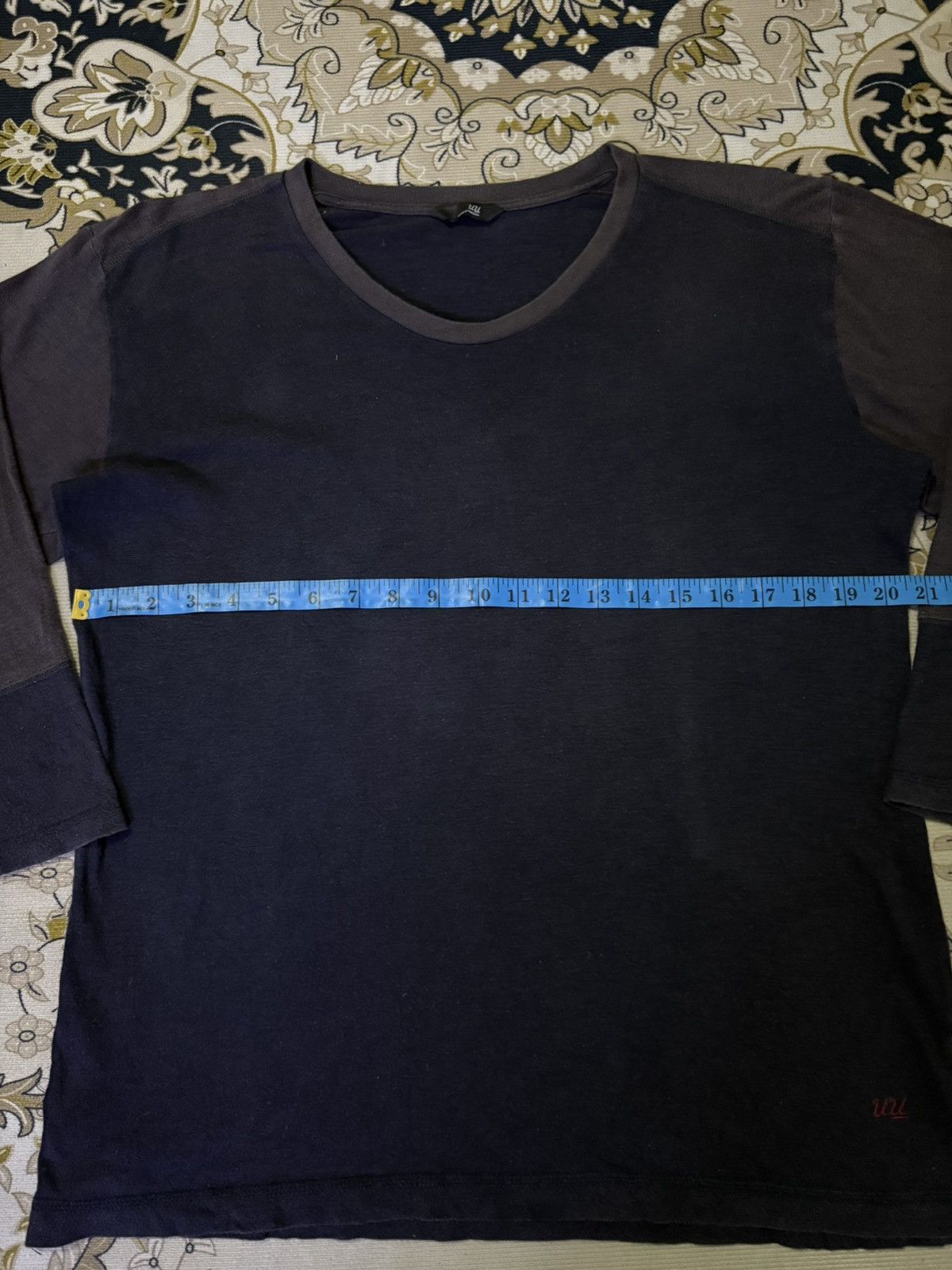 Japanese Brand × Undercover × Uniqlo Undercover X Uniqlo Two Tone Color Long Sleeve T-Shirt Size US M / EU 48-50 / 2 - 12 Thumbnail