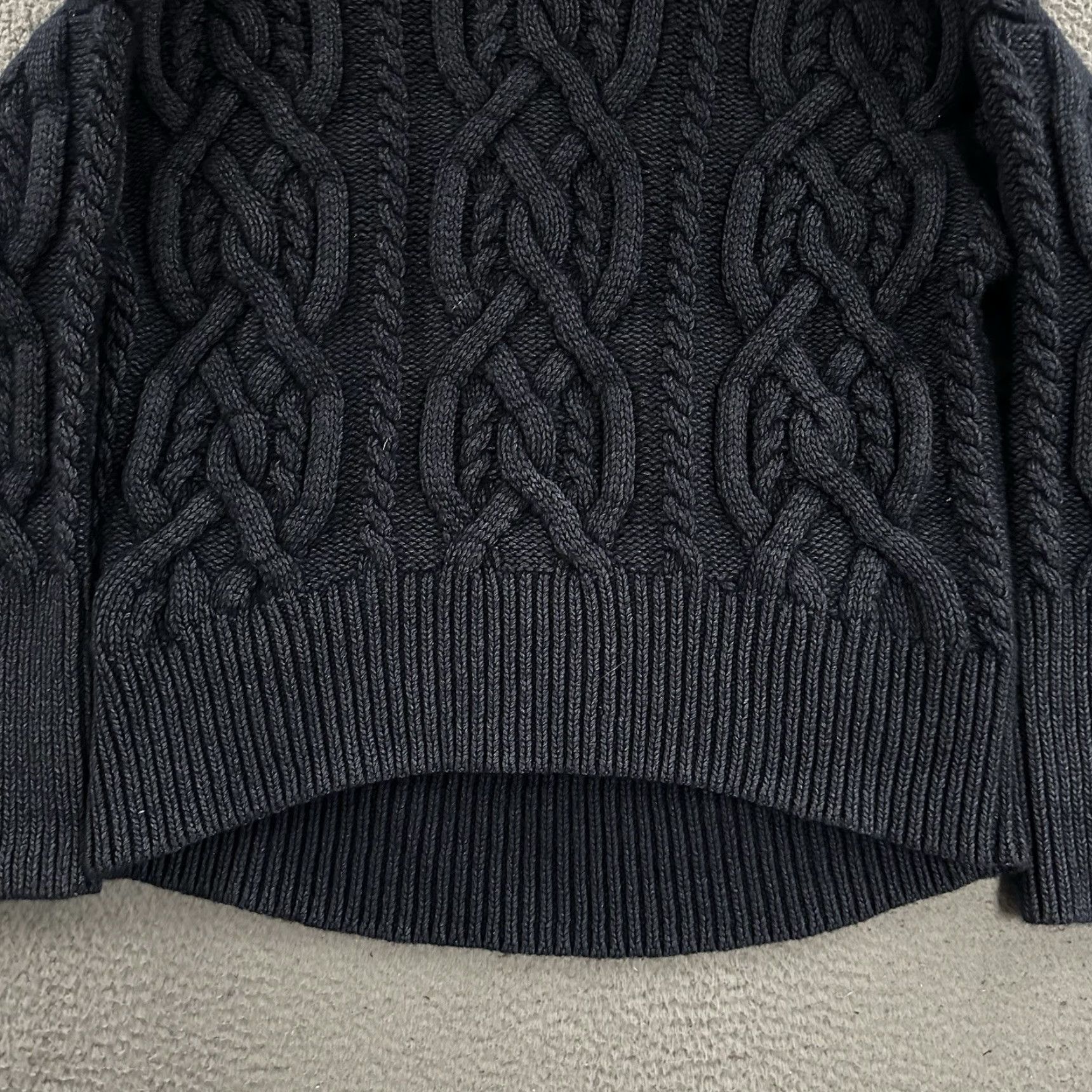 Citizens Of Humanity Citizens Of Humanity Sweater Womens Blue M Wool Blend Cable-Knit Pullover Zola Medium Size M / US 6-8 / IT 42-44 - 3 Thumbnail