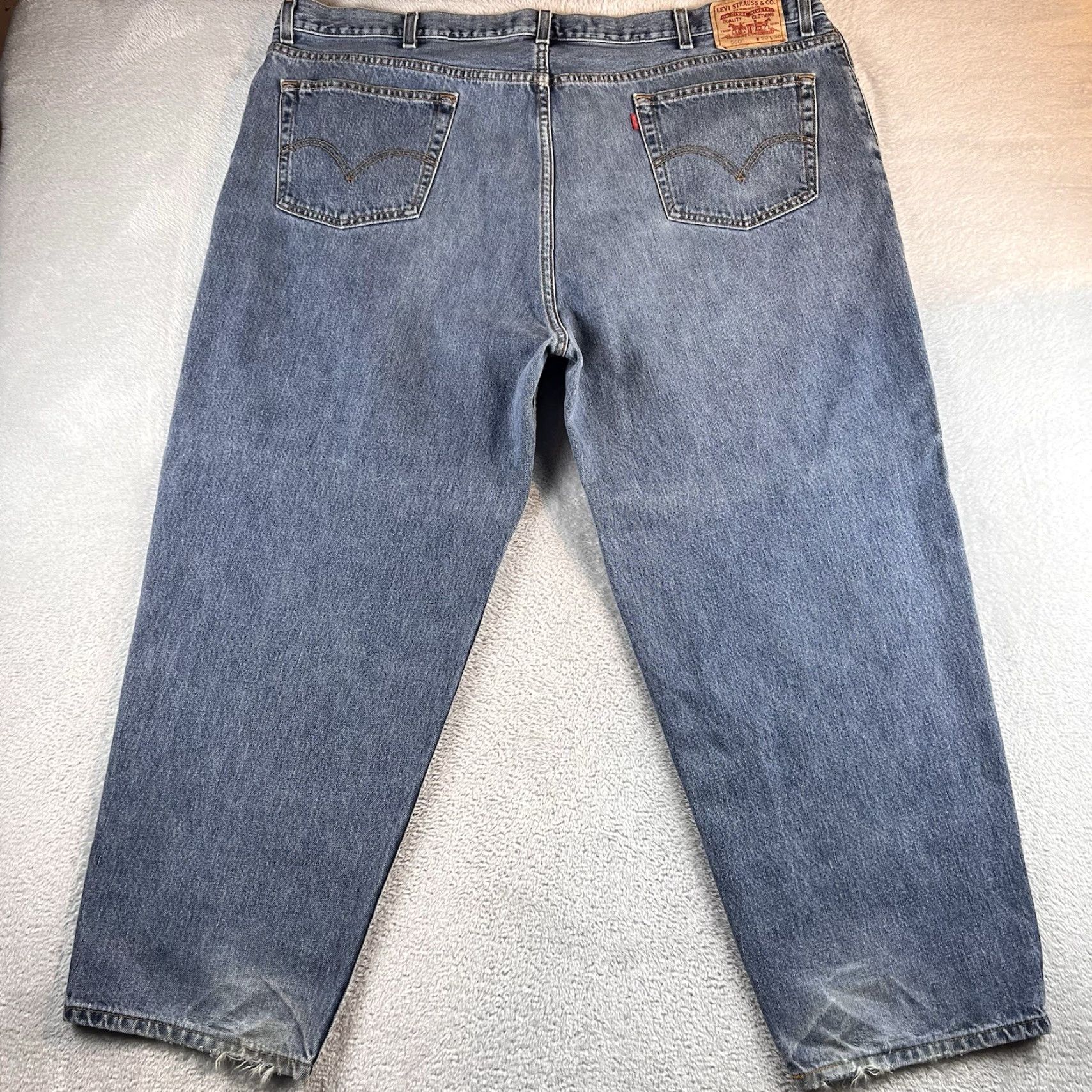 Levi's VINTAGE Levi's Jeans 560 Comfort Fit Regular Mens 50x30 Blue Size US 34 / EU 50 - 2 Thumbnail