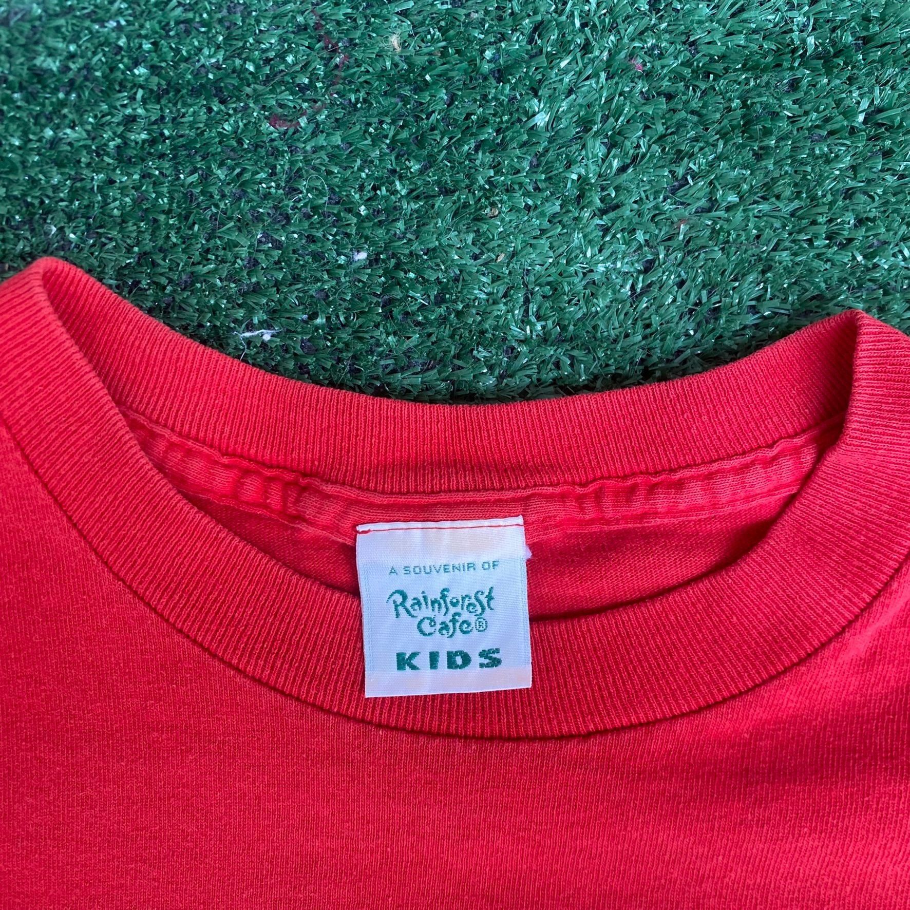 Vintage Vintage Y2K Rainforest Cafe T-Shirt Animals Nature Kidcore Size US S / EU 44-46 / 1 - 3 Thumbnail