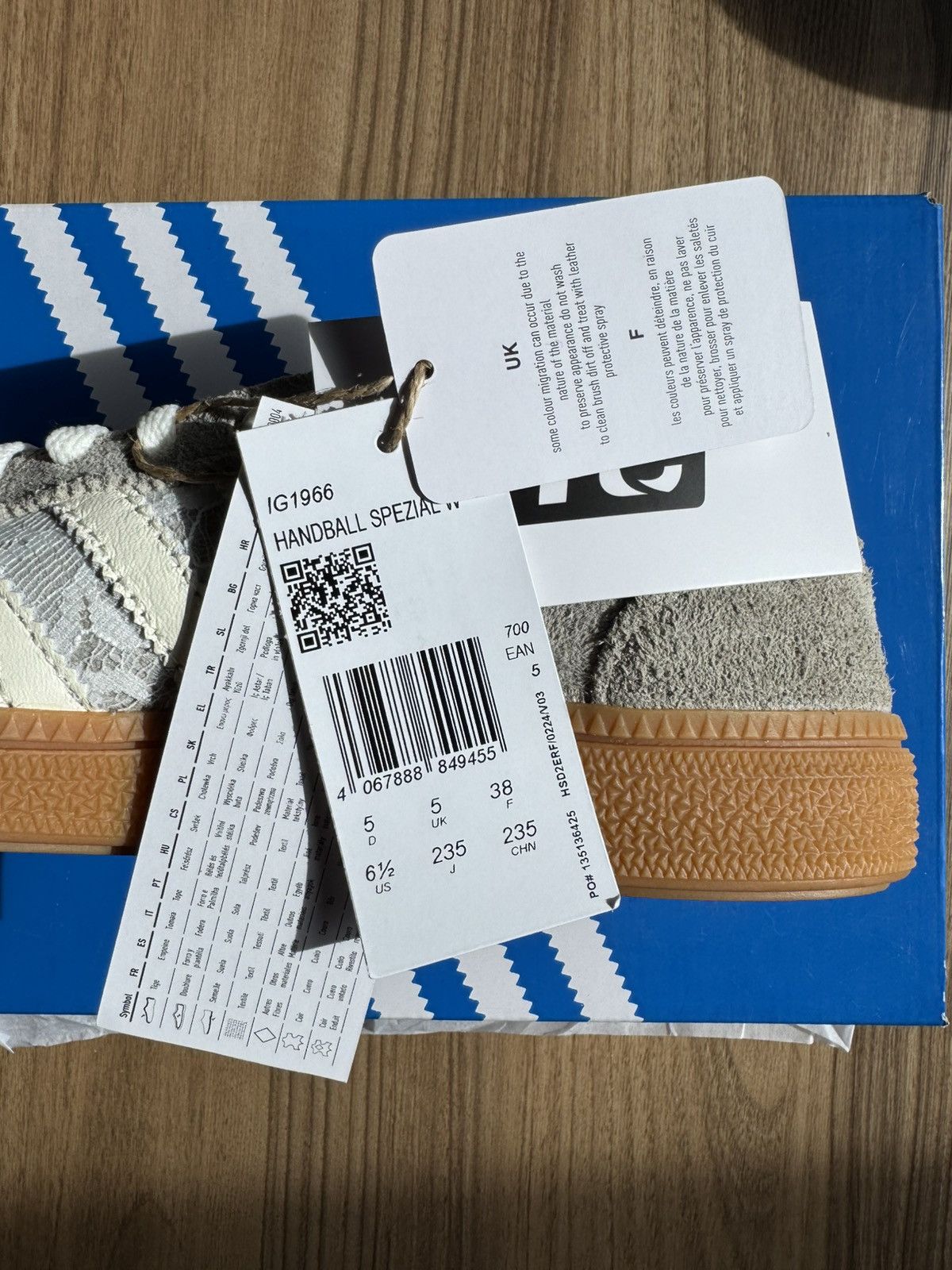 Other Adidas Spezial Custom (Lace Fabric) Size US 7.5 / IT 37.5 - 6 Thumbnail