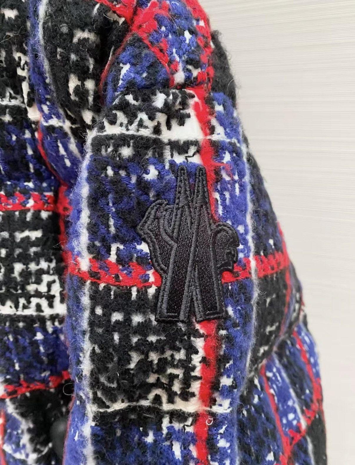 Moncler Moncler Plaid Tweed Lamb Fleece Hooded Down Jacket J33 Size XS / US 0-2 / IT 36-38 - 3 Thumbnail