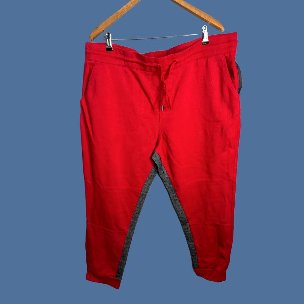 Armani Exchange Armani Exchange Pants Red Size 2XL Drawstring Jogger Sweatpants Men's 6283 Size US 39 - 1 Thumbnail