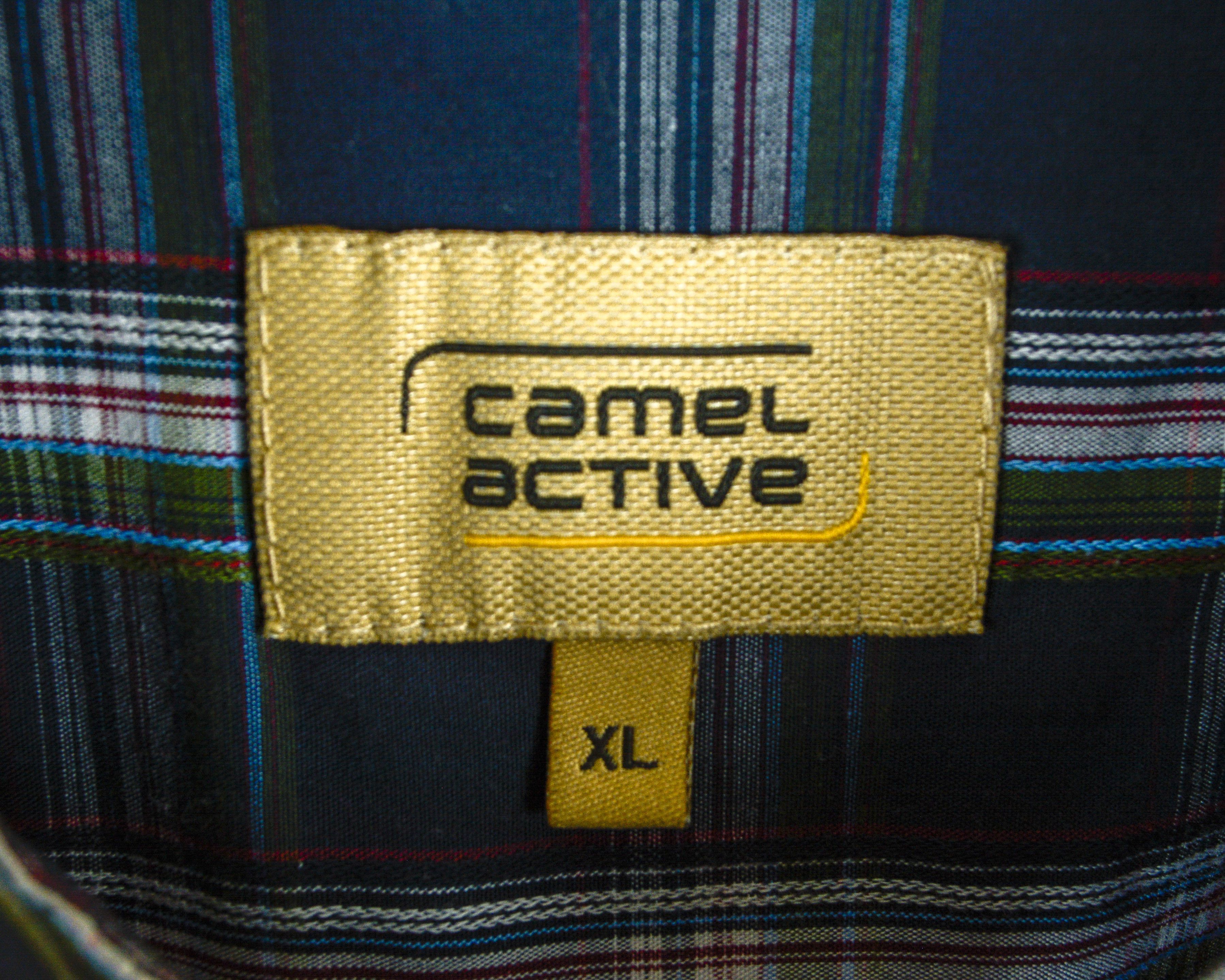 camel active Casual Shirt 100% Cotton XL Long Sleeved Checked Button Up Size US XL / EU 56 / 4 - 4 Thumbnail