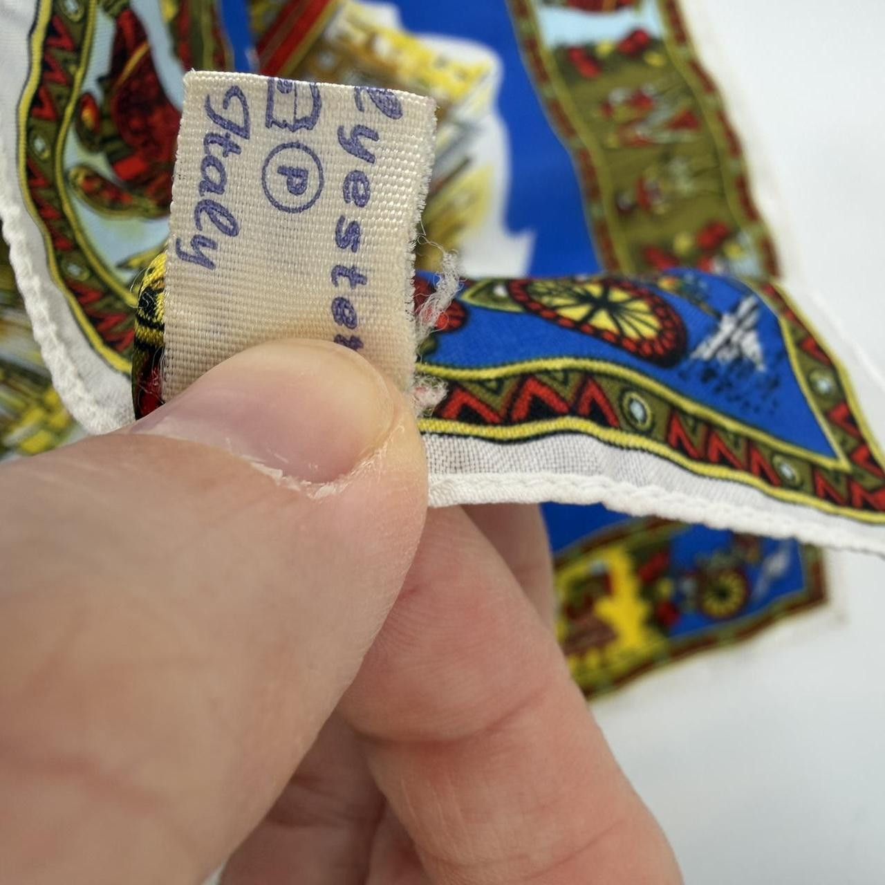 Other Vintage Italy Sicily Souvenir Scarf Size ONE SIZE - 5 Thumbnail