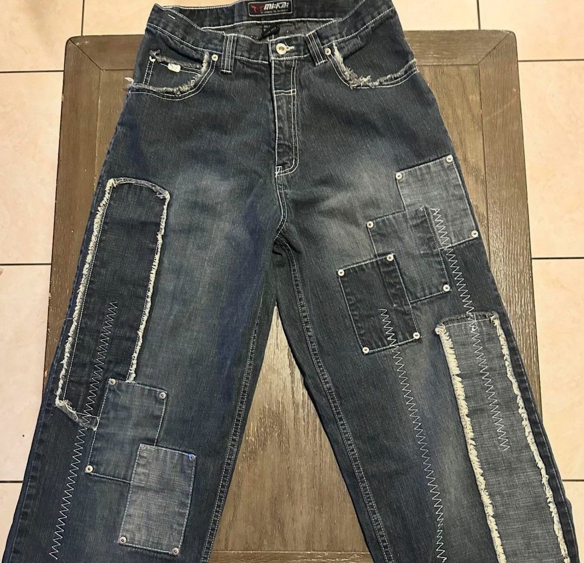 Vintage mjk jeans Size US 32 / EU 48 - 1 Thumbnail