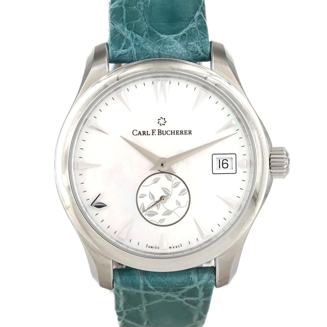 Other Other Carl F. Bucherer Manero AutoDate Love Stainless Steel Quartz Metal Quartz 10922.08 DUTY FREE for USA Size ONE SIZE - 1 Thumbnail