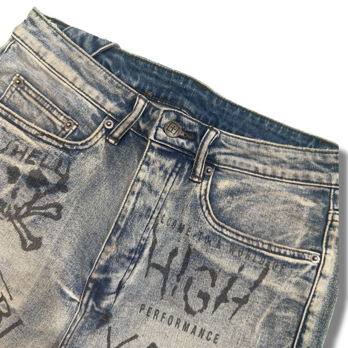 Ksubi Ksubi Chopper Short “Nowhere Punk Blue” Size US 28 / EU 44 - 3 Thumbnail