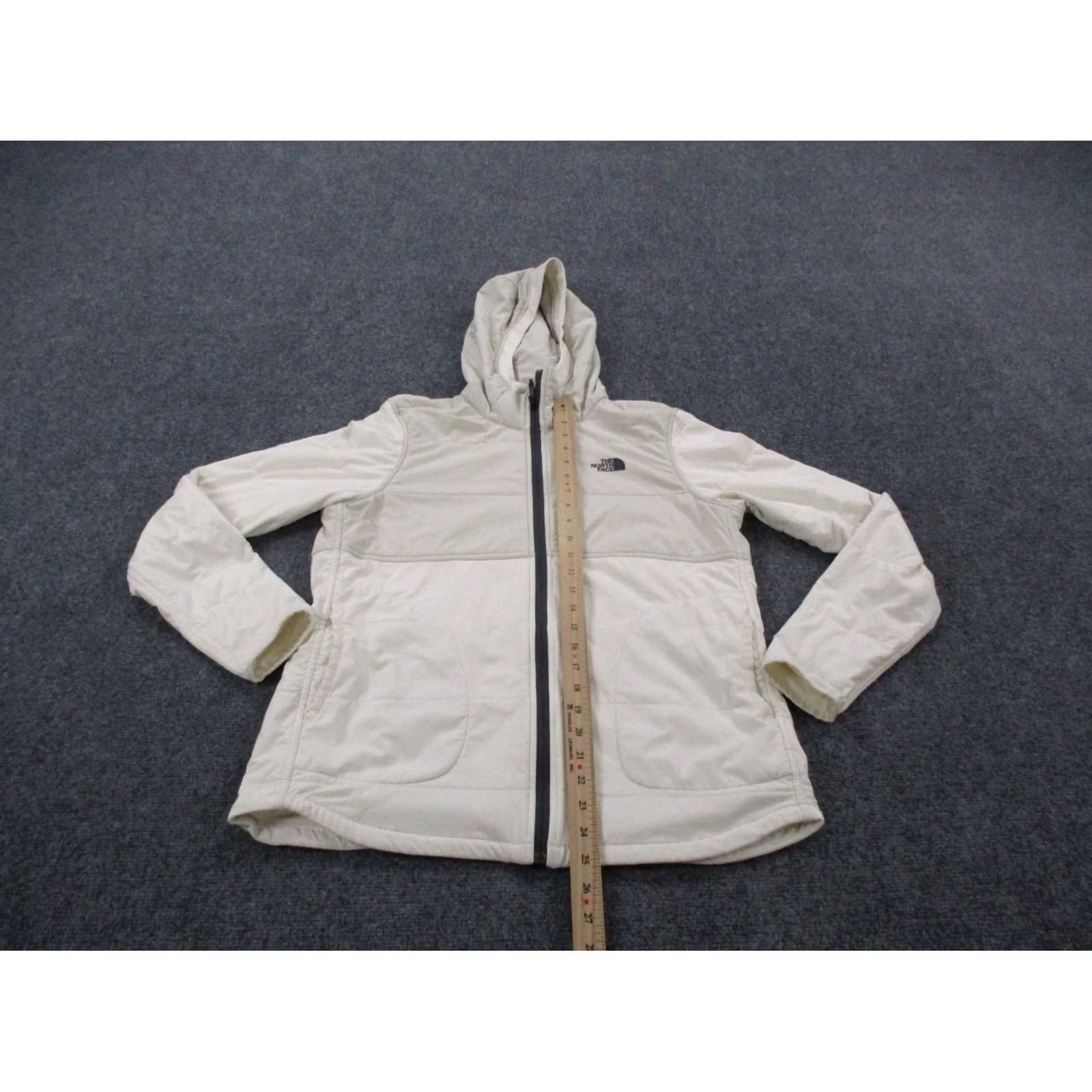 The North Face The North Face Jacket Womens M White Apex Bionic Hoodie Puffer Outdoor Camping Size M / US 6-8 / IT 42-44 - 3 Thumbnail