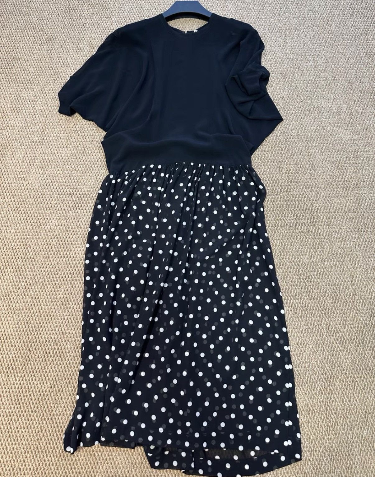 Comme des Garcons Comme des Garçons Polka Dot Patchwork Dress K23 Size S / US 4 / IT 40 - 1 Thumbnail