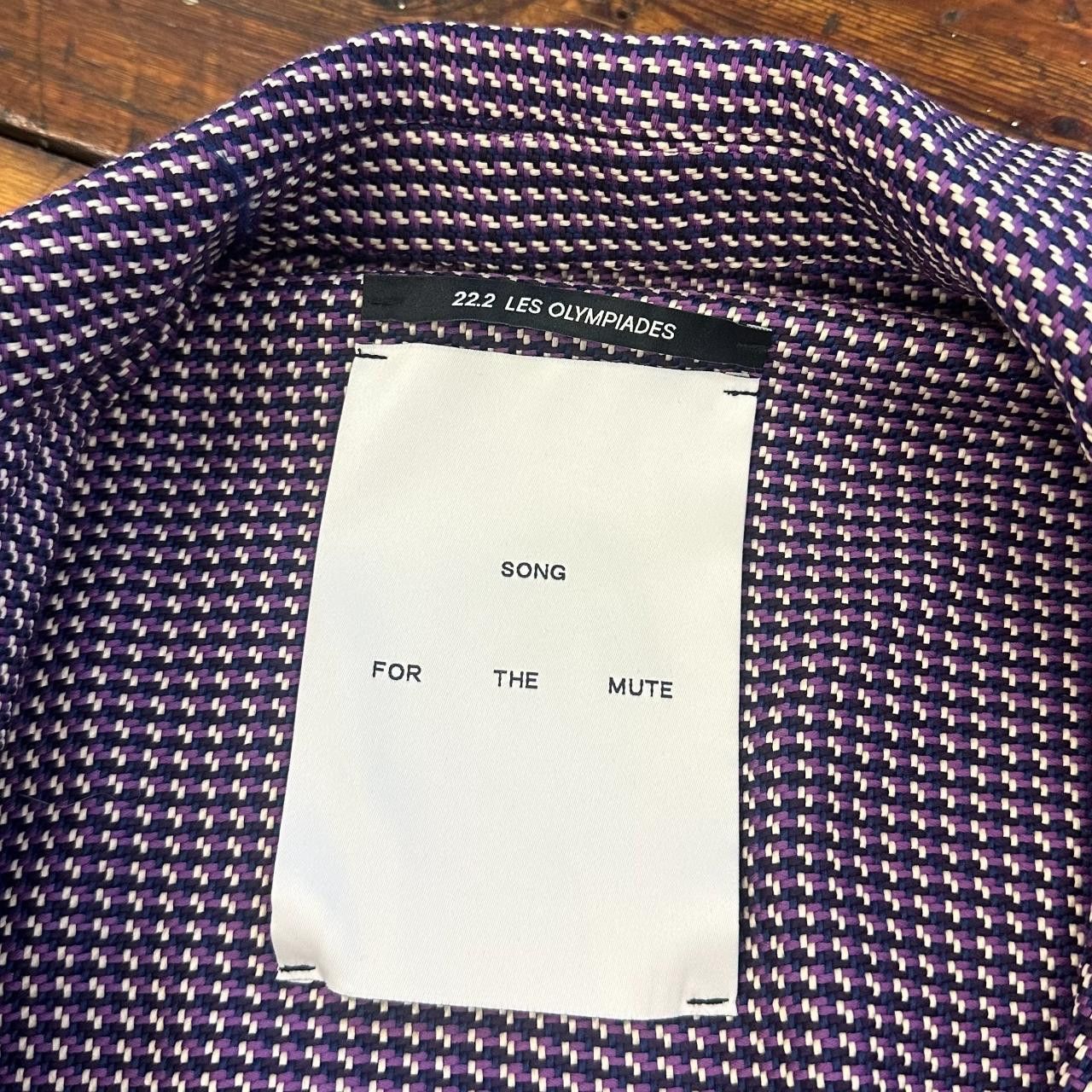 Song For The Mute Song For The Mute Patterned Jacket Size US M / EU 48-50 / 2 - 3 Thumbnail
