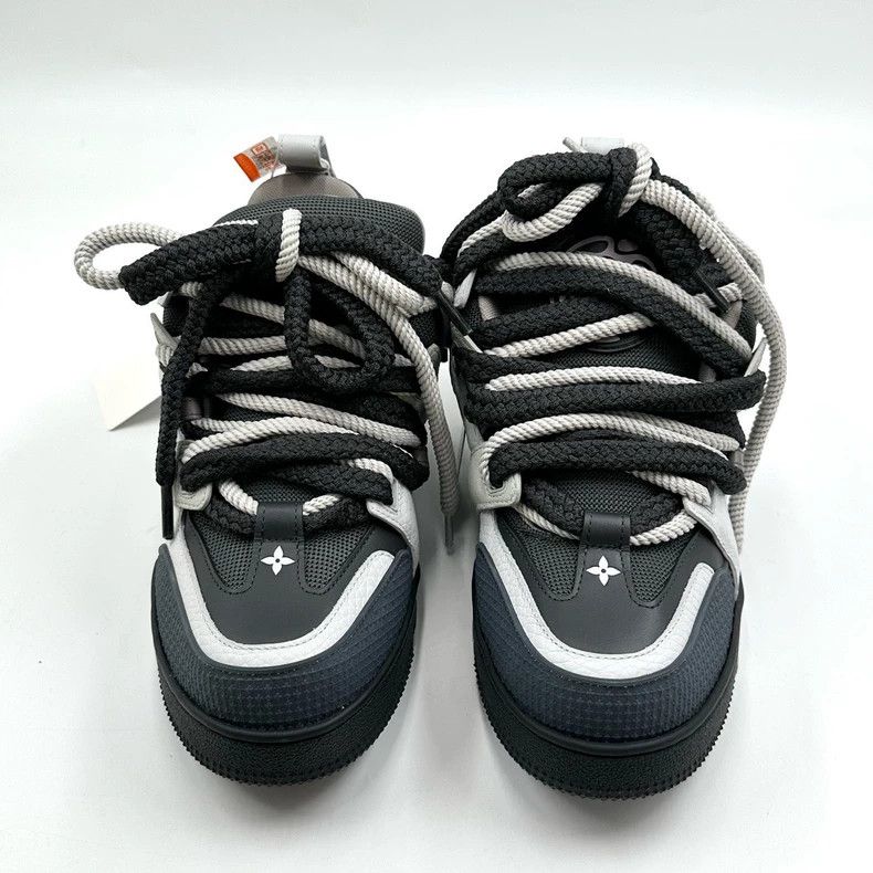 Louis Vuitton Louis Vuitton Skate black and white grey bread sneakers Size US 6 / IT 36 - 2 Thumbnail