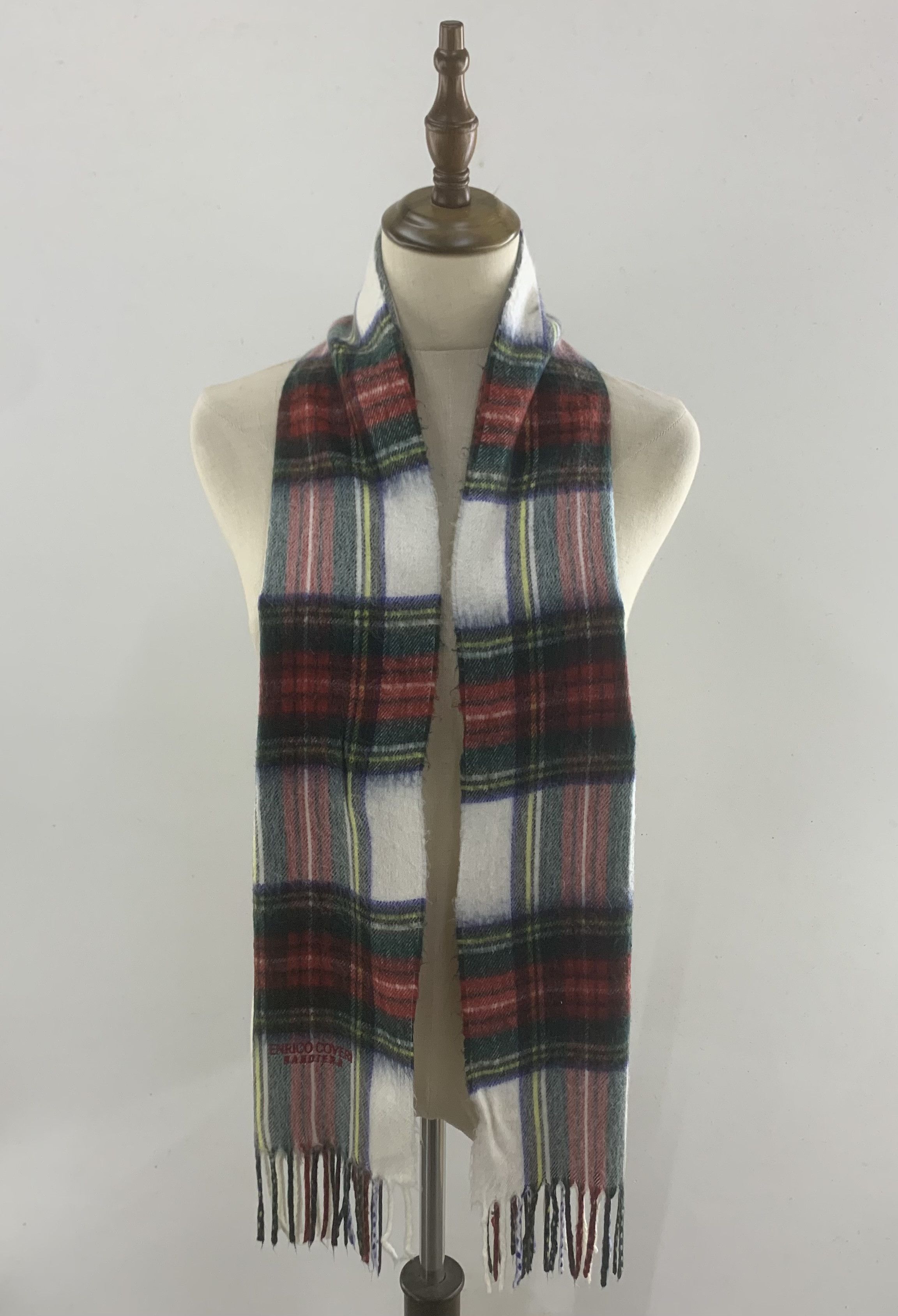 Enrico Coveri Enrico Coveri Scarf Wool Muffler Neck Wrap BL9256 Size ONE SIZE - 1 Thumbnail