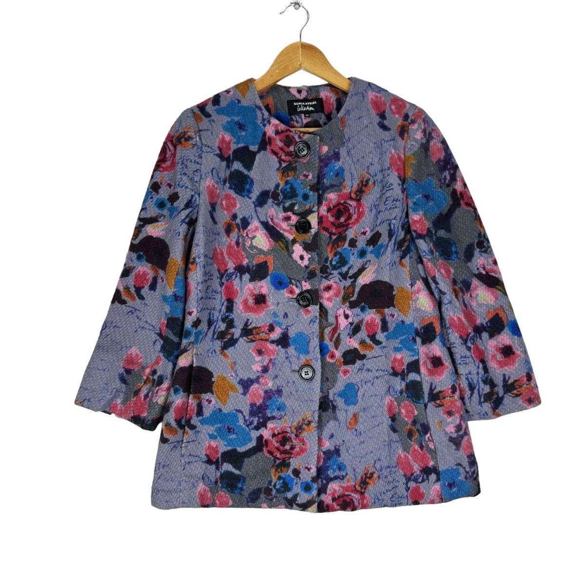 Sonia Rykiel ⚡️SONIA RYKIEL COLLECTION ALL FLOWERS JACKET Size M / US 6-8 / IT 42-44 - 2 Thumbnail