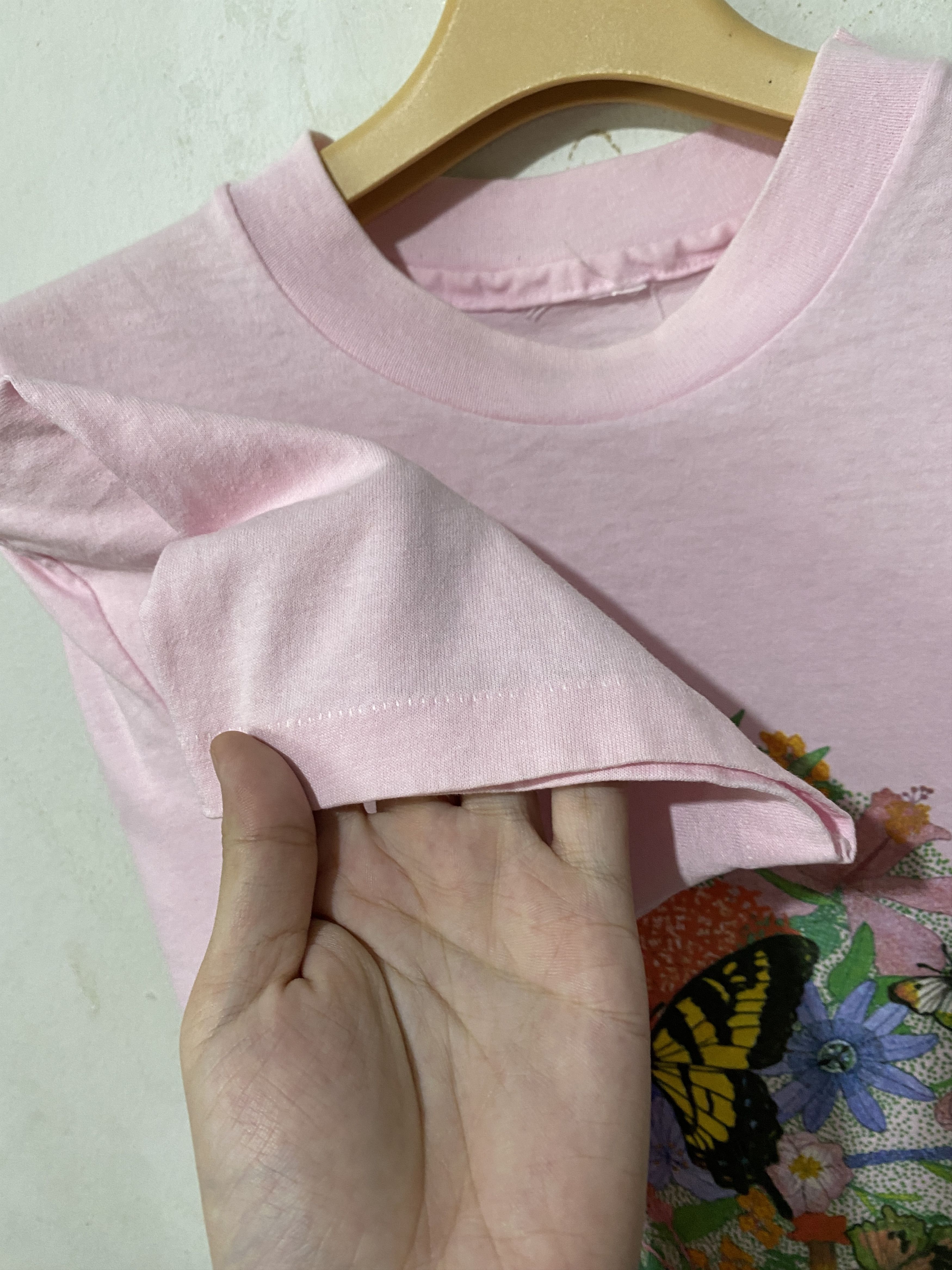 Vintage Vintage 90s Butterflies Shirt Size US L / EU 52-54 / 3 - 4 Thumbnail