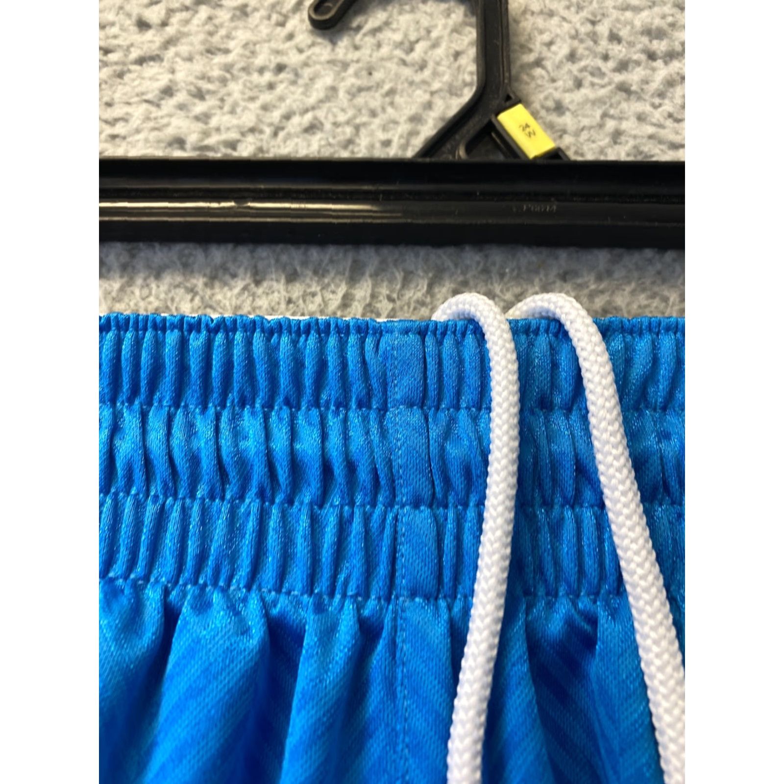 Adidas Adidas Shorts Athletic Teen/Adult M/L 24" Waist 12" Inseam Blue Cotton Slim Fit Pockets Men Size M/L Size US 31 - 4 Thumbnail