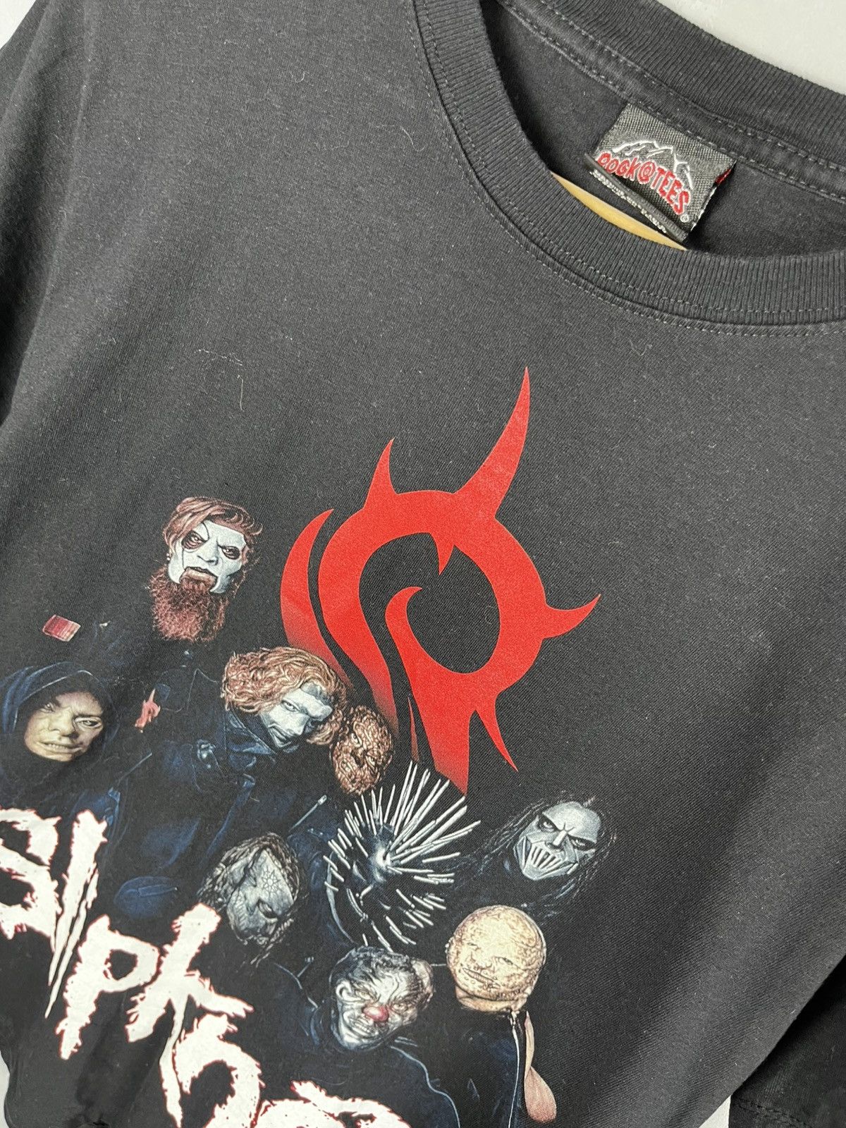 Band Tees Vintage RockTees Slipknot 2000's Y2K Subliminal Verses Black Size US M / EU 48-50 / 2 - 2 Thumbnail