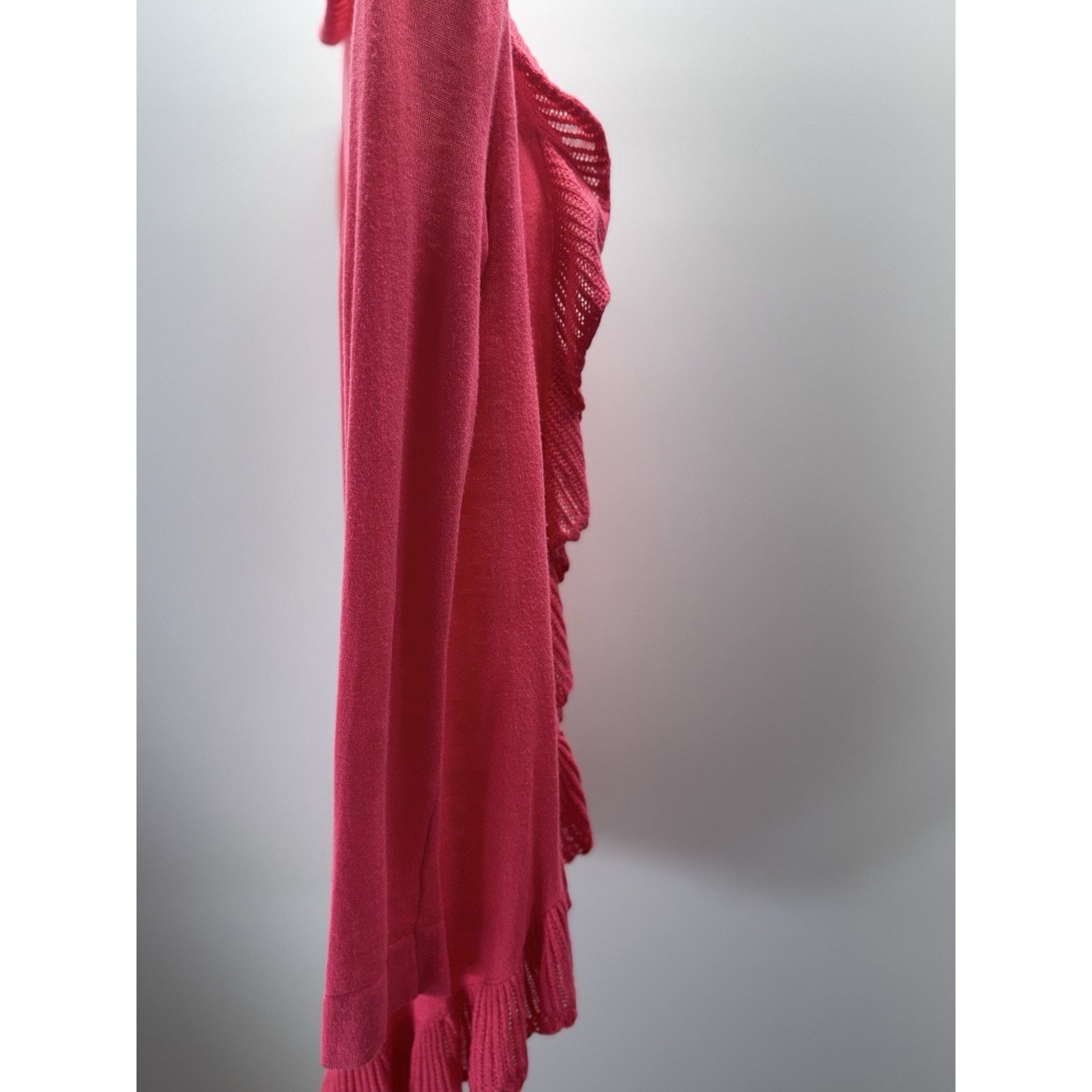 Lilly Pulitzer Lilly Pulitzer Raspberry Pink Cardigan Sweater Women’s XS Size XS / US 0-2 / IT 36-38 - 2 Thumbnail