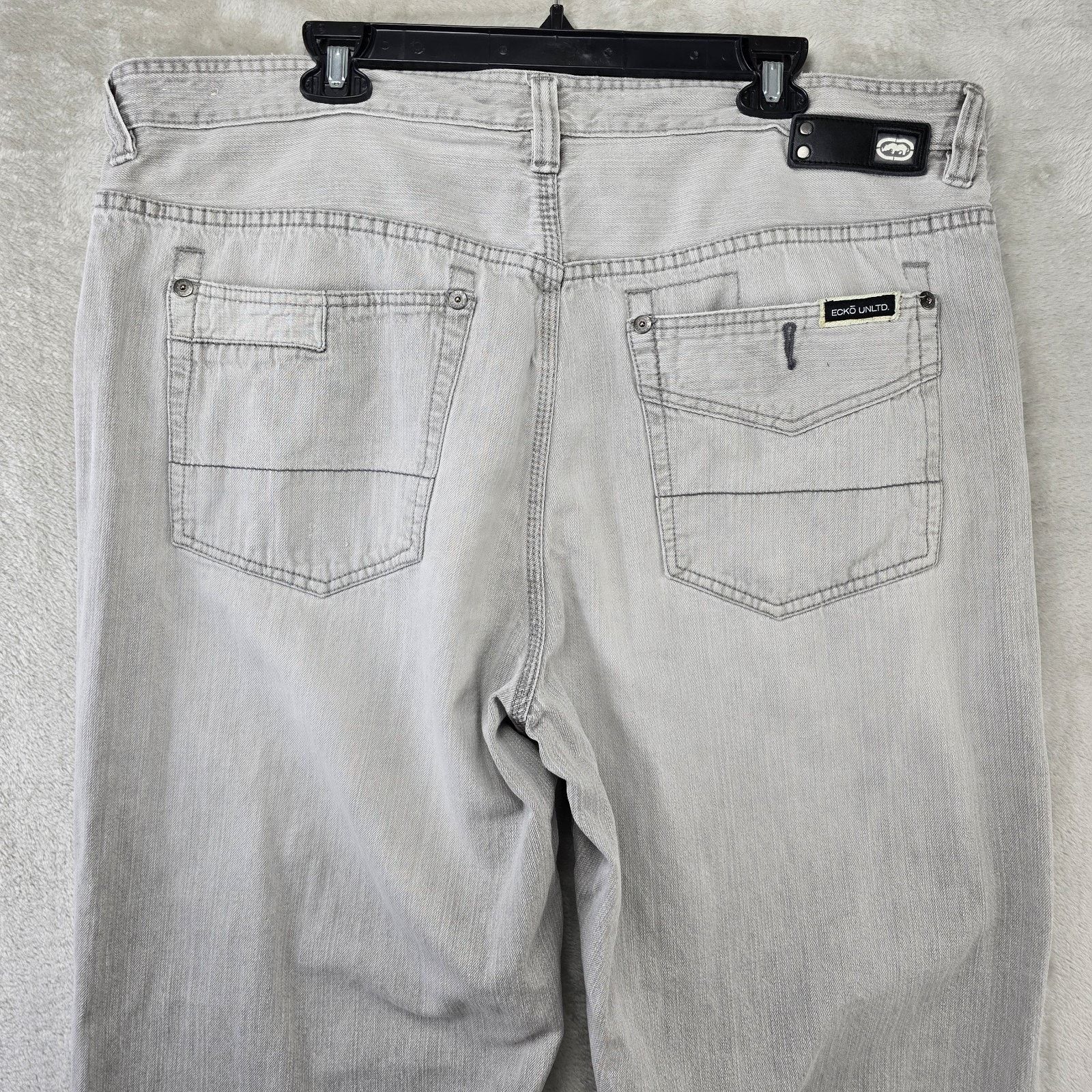 Ecko Unltd. Vintage Ecko Unltd Jeans 40 (Fits 41x32 Baggy Fit Y2K Skater Size US 40 / EU 56 - 7 Thumbnail