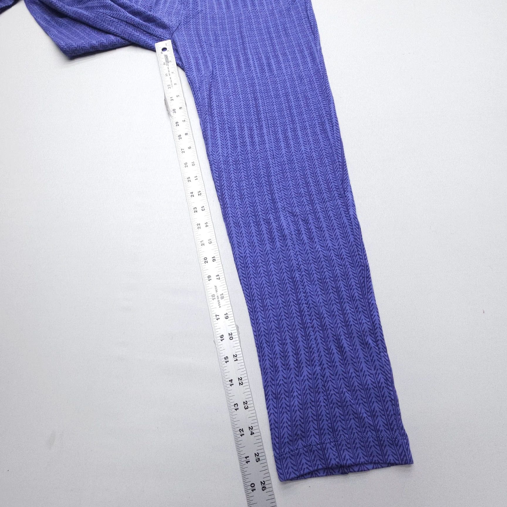 Vintage Betabrand Pull On Purple Power Down Pants Ankle Leggings Size Large Slim Size 36" / US 14 / IT 50 - 5 Thumbnail