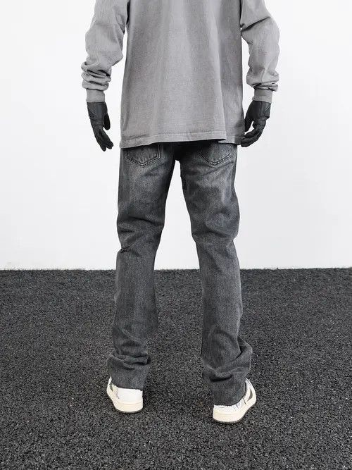 VIBE damaged grunge washed faded jeans Size US 32 / EU 48 - 3 Thumbnail