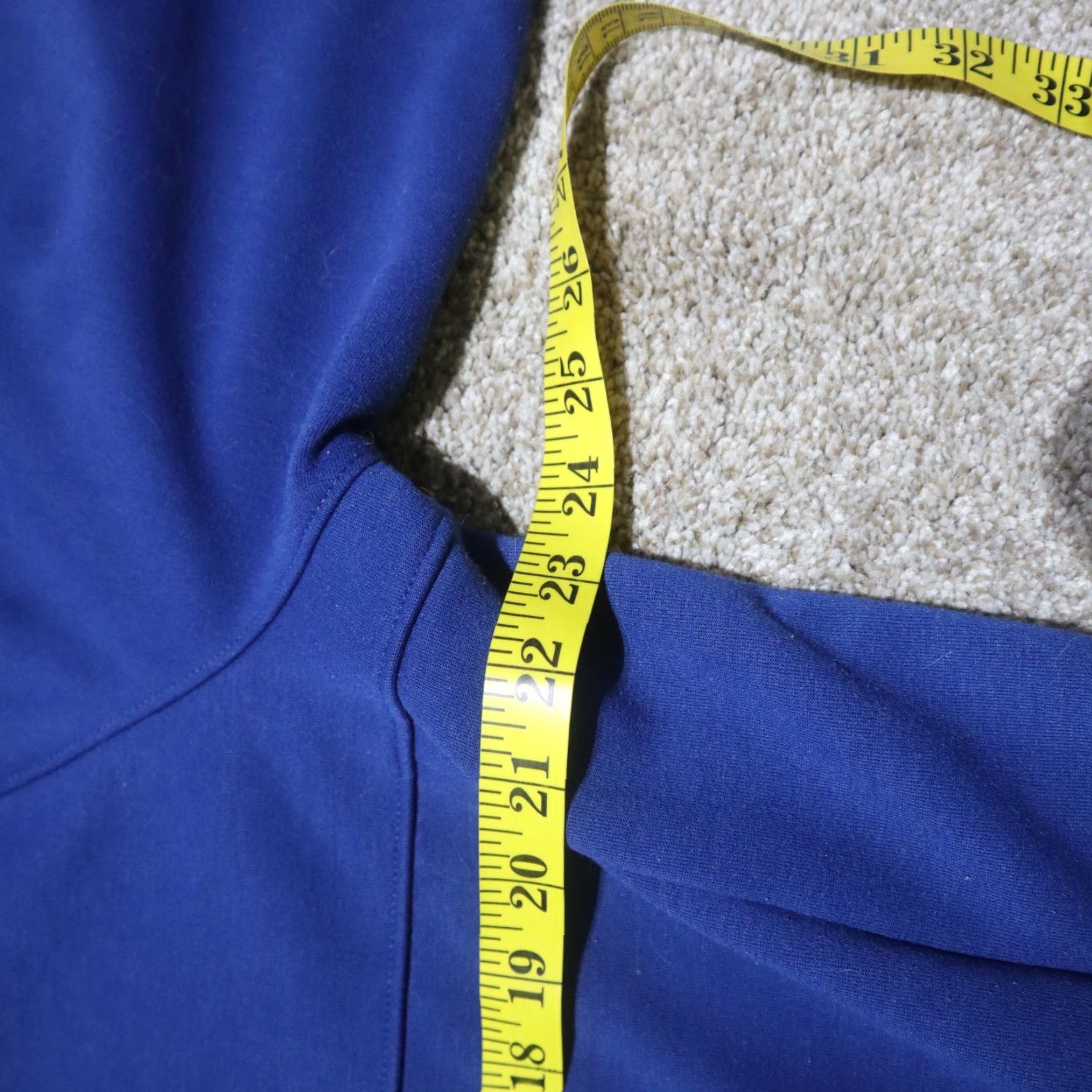 Russell Athletic VINTAGE Russell Athletic Solid Blue Full Zip Hoodie X-Large Men's Size XL Blue Rich Fleece Sweatshirt 90s Size XL / US 12-14 / IT 48-50 - 6 Thumbnail