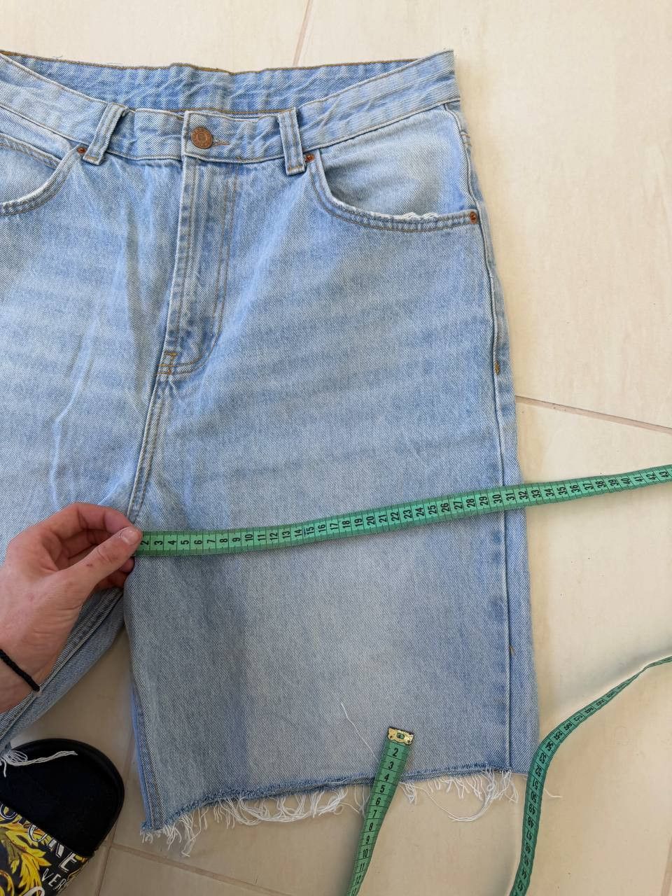 Hysteric Glamour Vintage Archive If6was9 LGB Style Avant-Garde Jeans Shorts Size US 32 / EU 48 - 11 Thumbnail