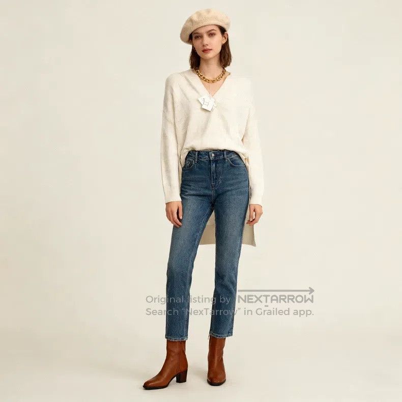 Hermes Hermes Knit Sweater, Open Front V-Neck Size XXS / US 00 / IT 34 - 3 Thumbnail