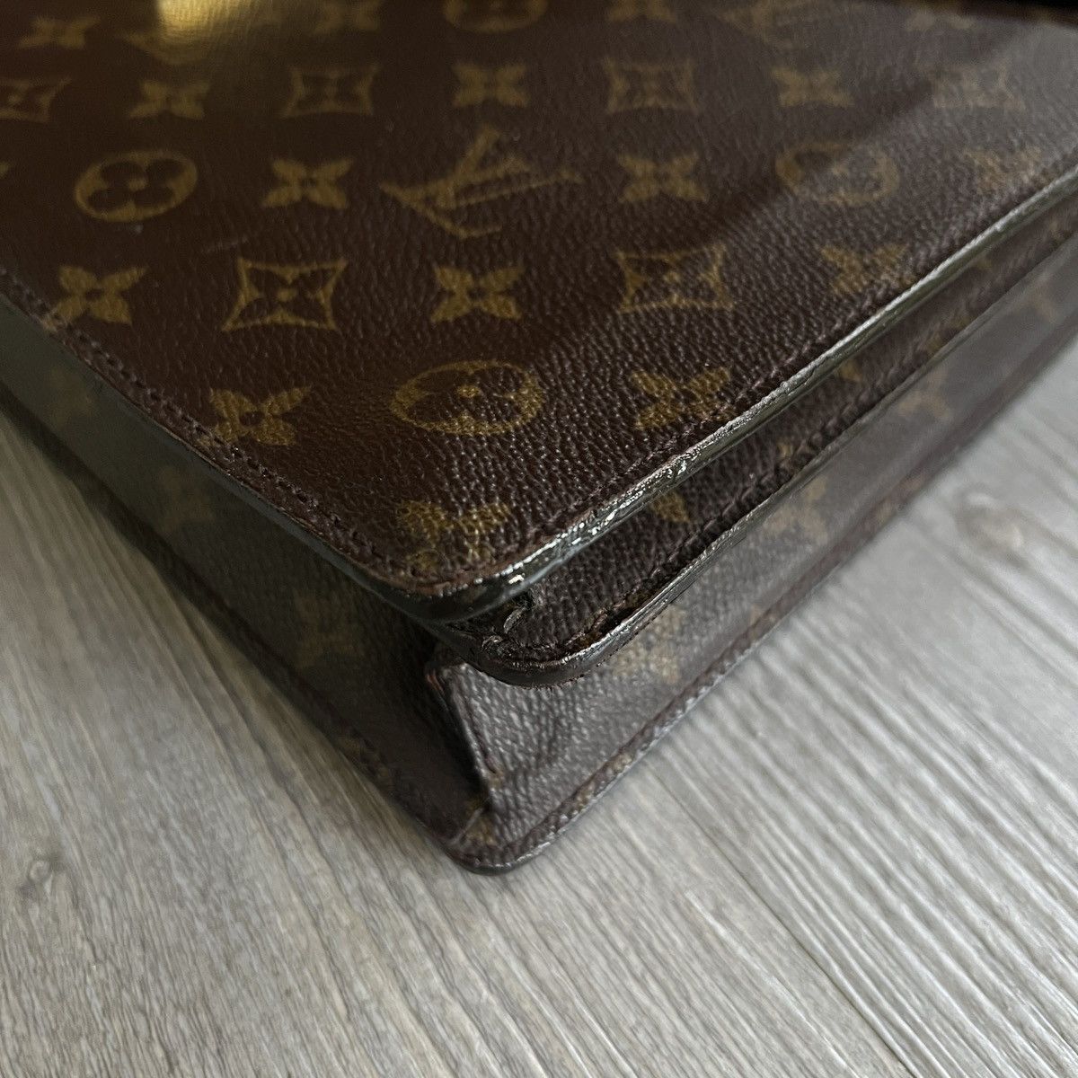 Louis Vuitton × Vintage Authentic Louis vuitton advisor briefcase bag Size ONE SIZE - 9 Thumbnail