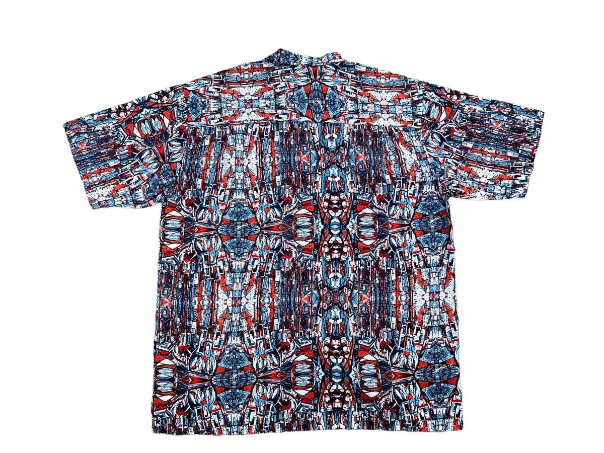 Karl Kani Vintage Karl Kani Loop Collar Abstract Hawaiian Shirt Size US L / EU 52-54 / 3 - 2 Thumbnail