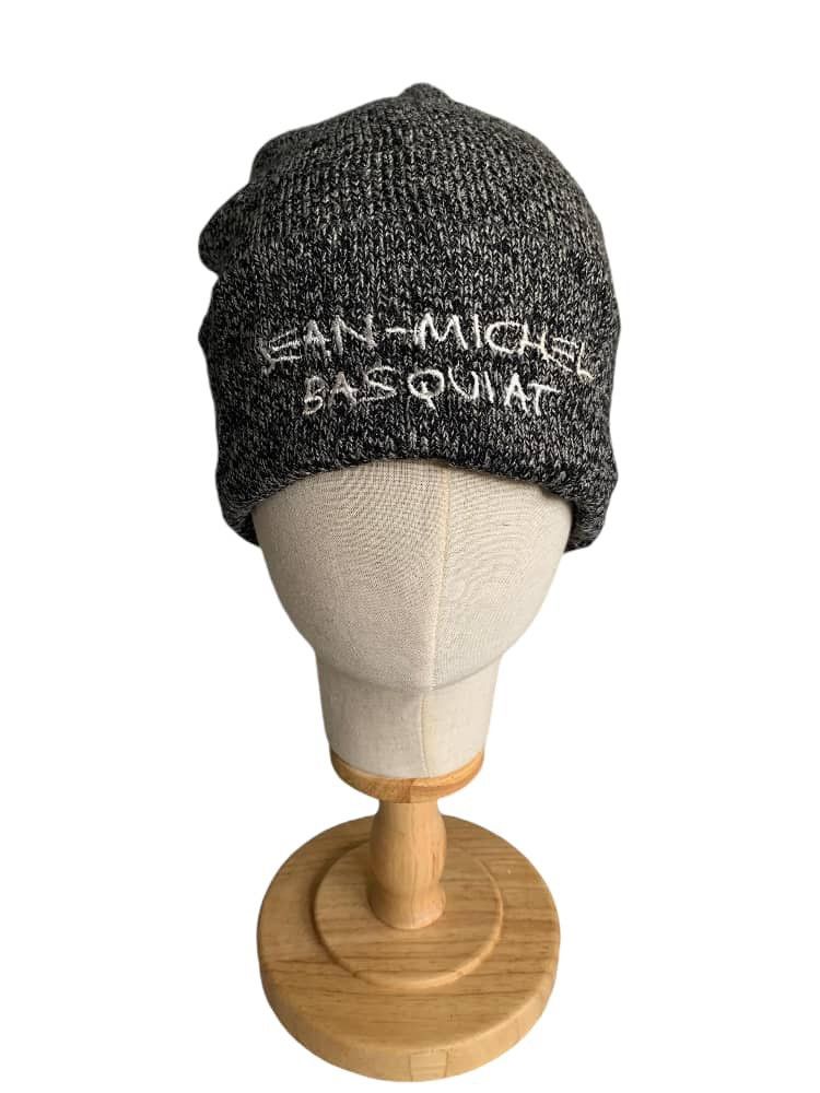 Japanese Brand × Kapital × Vintage Jean-Michel Basquiat x Uniqlo Beanie Hats Size ONE SIZE - 2 Thumbnail