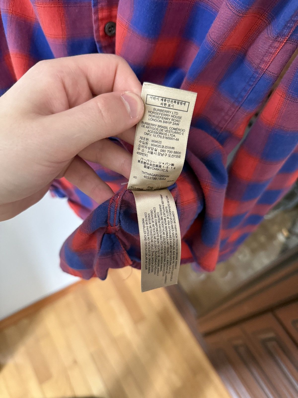 Burberry Burberry Check Shirt Button Up Size US S / EU 44-46 / 1 - 14 Thumbnail