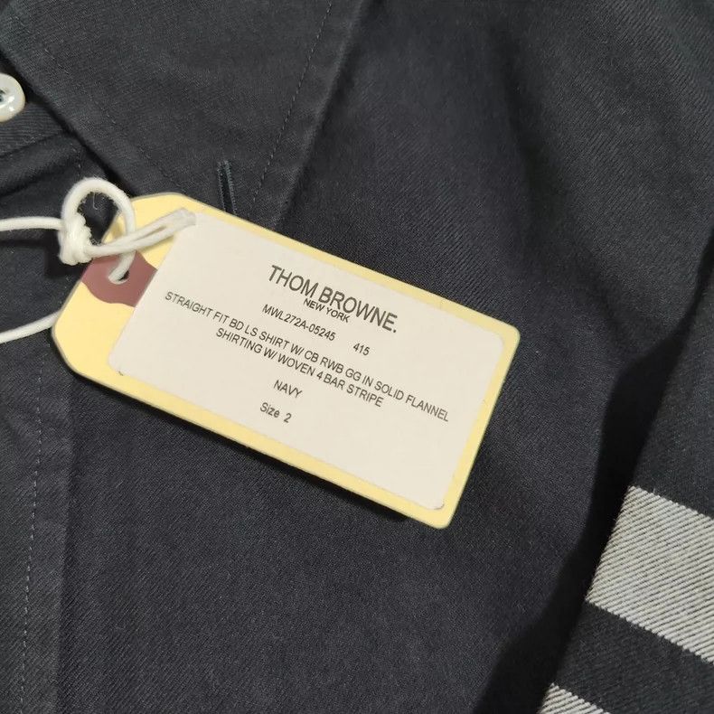Thom Browne Thom Browne Oxford spindle shirt Size US M / EU 48-50 / 2 - 4 Thumbnail