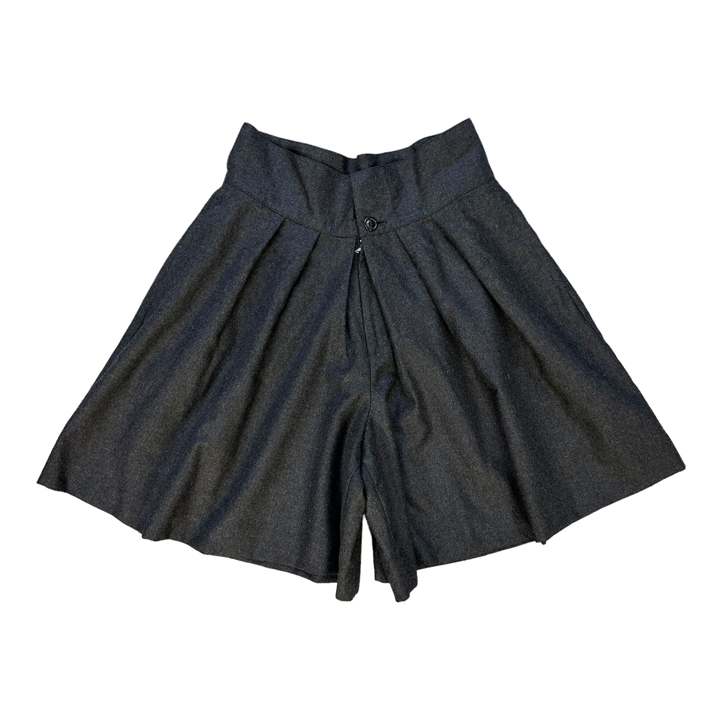 Sunao Kuwahara SUNAO KUWAHARA Wool Loose Shorts Pant #A44-1007 Size 29" - 1 Thumbnail