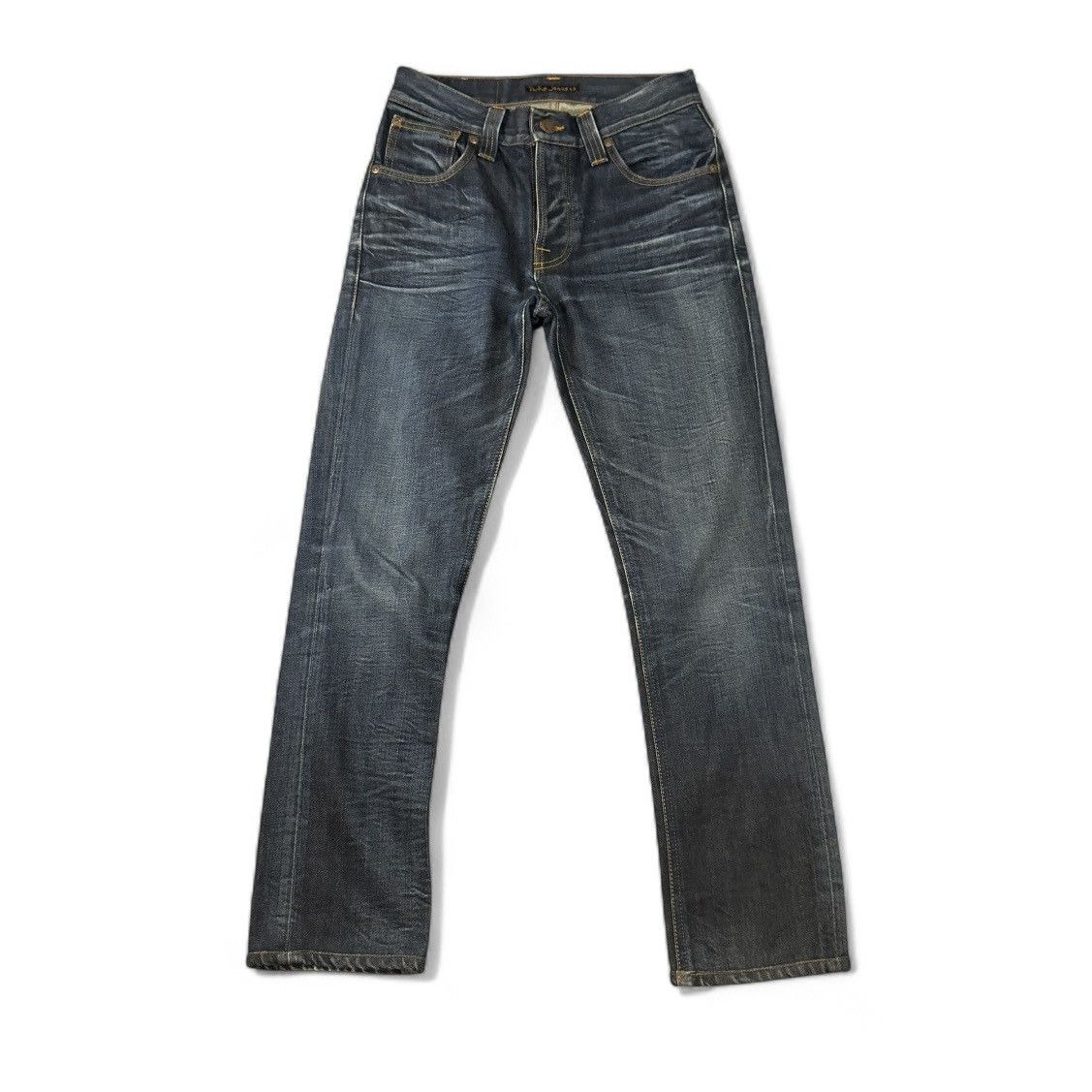 Nudie Jeans Y2K Streetwear Grim Tim Deep Shade Denim Size US 28 / EU 44 - 1 Thumbnail