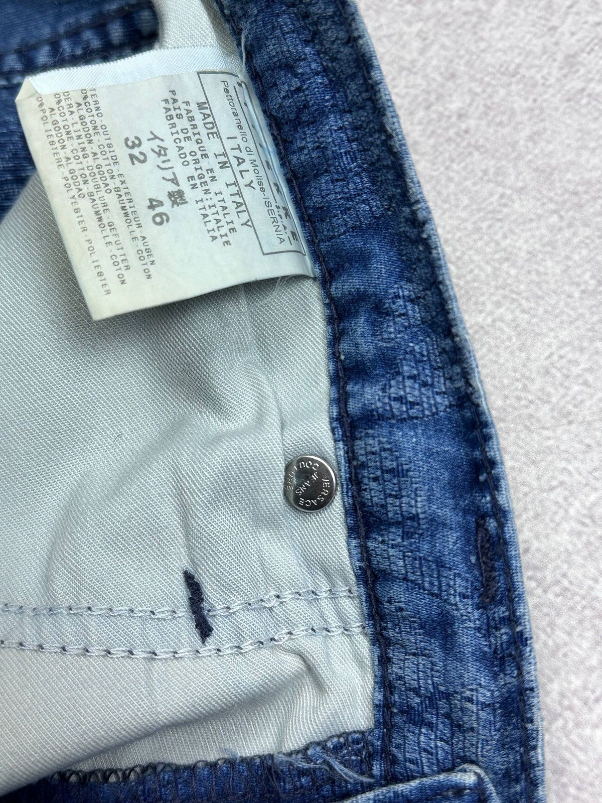 Versace Vintage Versace All Over Print Floral Jeans 32 M Size US 32 / EU 48 - 11 Thumbnail
