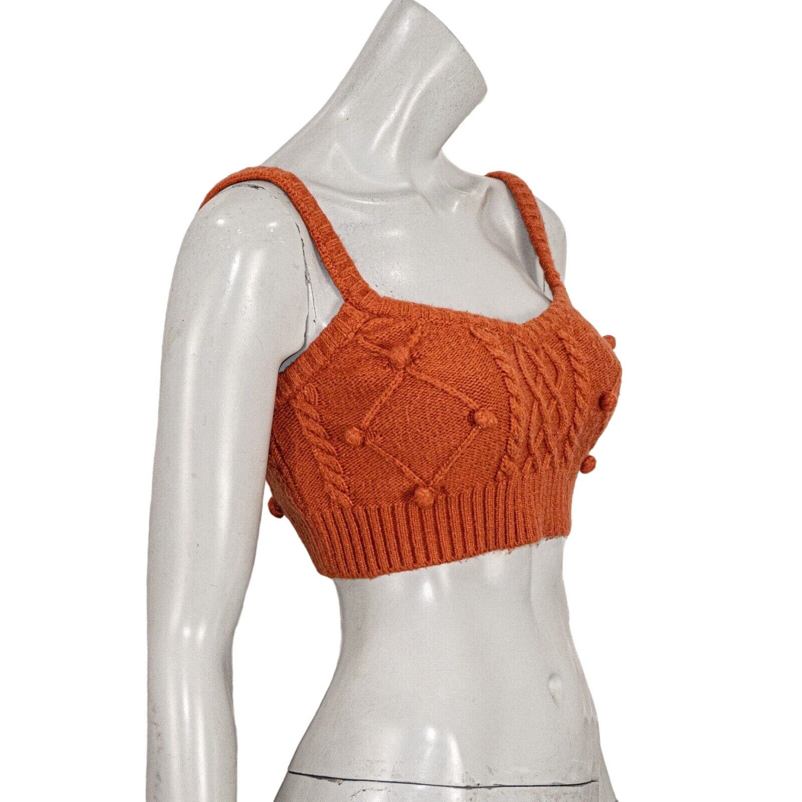 For Love & Lemons For Love and Lemons Florentina knit Crop sweater tank Size XS / US 0-2 / IT 36-38 - 8 Thumbnail