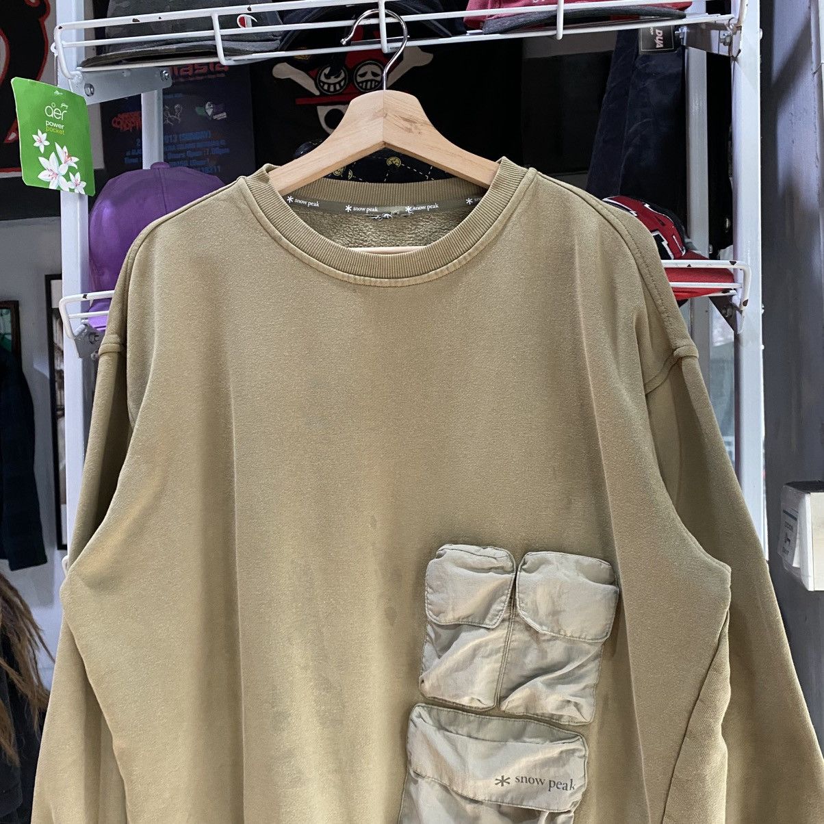 Snow Peak Snow Peak Utility Pocket Tactical Sweatshirt Crewneck Size US L / EU 52-54 / 3 - 3 Thumbnail