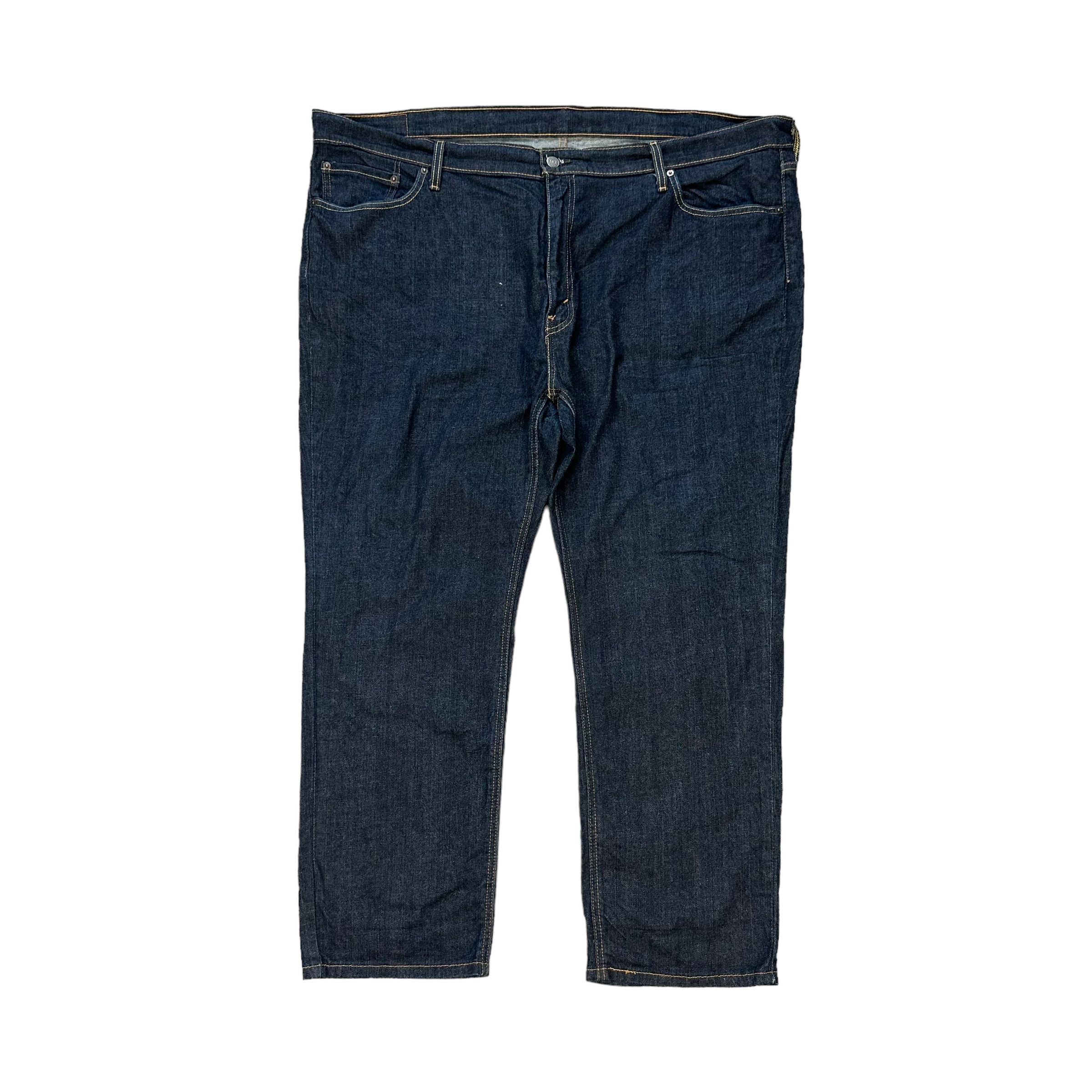 image of Levis 541 Big Size W50 Denim Pants 7797-176 in Dark Blue Denim, Men's
