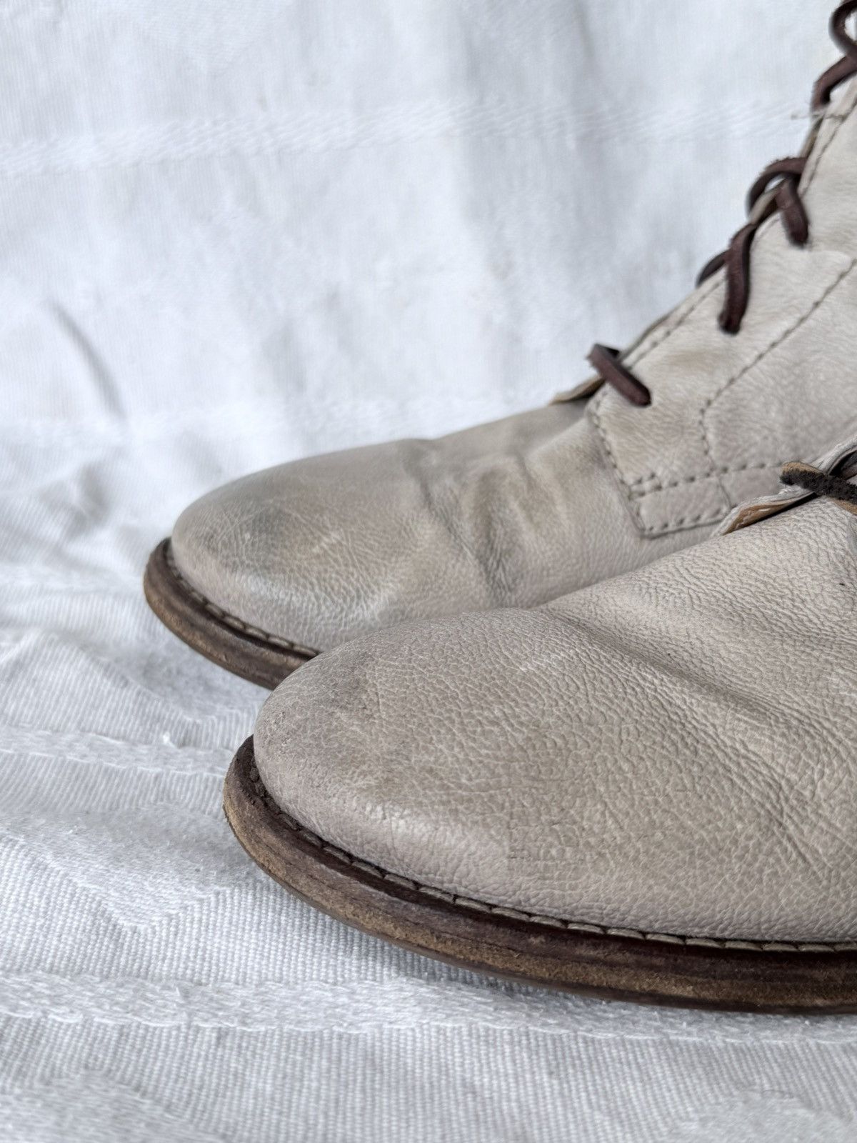 A.S.98 A.S. 98 Guidi Style Avant Garde Distressed Leather Boots Size US 7 / EU 40 - 4 Thumbnail