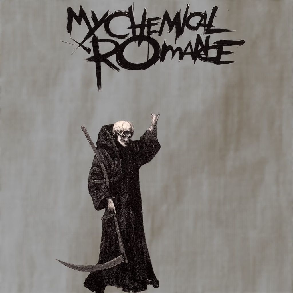 Hot Topic My Chemical Romance Shirt XL White Men Short Sleeve Crew Neck Rock Skeleton Clock Emo Gerard Way Size US XL / EU 56 / 4 - 1 Thumbnail
